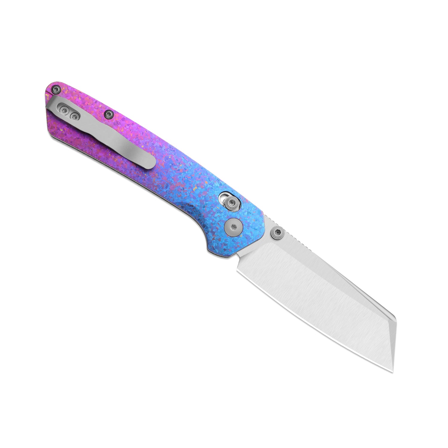 Madrac CL AirTi | Kizer Clutch Lock™ | M390 | Crystallized Titanium | Satin | KizerB™ 3693ACS2