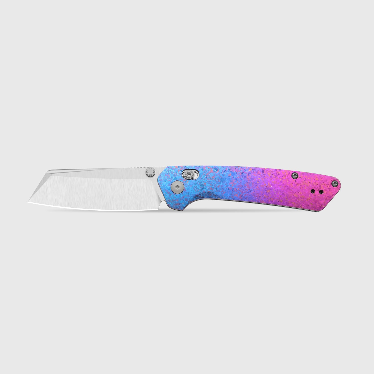 Madrac CL AirTi | Kizer Clutch Lock™ | M390 | Crystallized Titanium | Satin | KizerB™ 3693ACS2