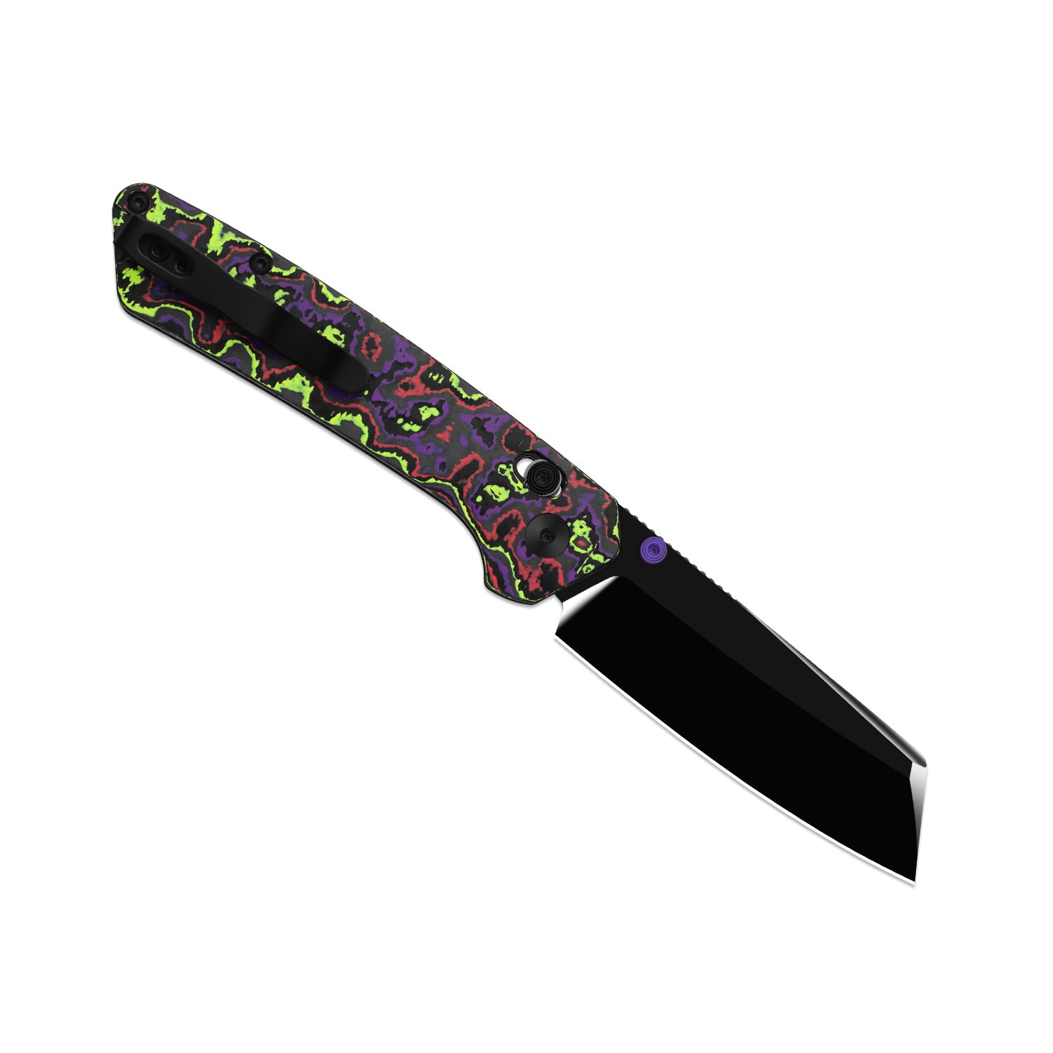 Madrac CL AirTi | Kizer Clutch Lock™ | M390 | KizerNova CF Joker | Polished DLC Ultra | KizerB™ 3693ACSK1