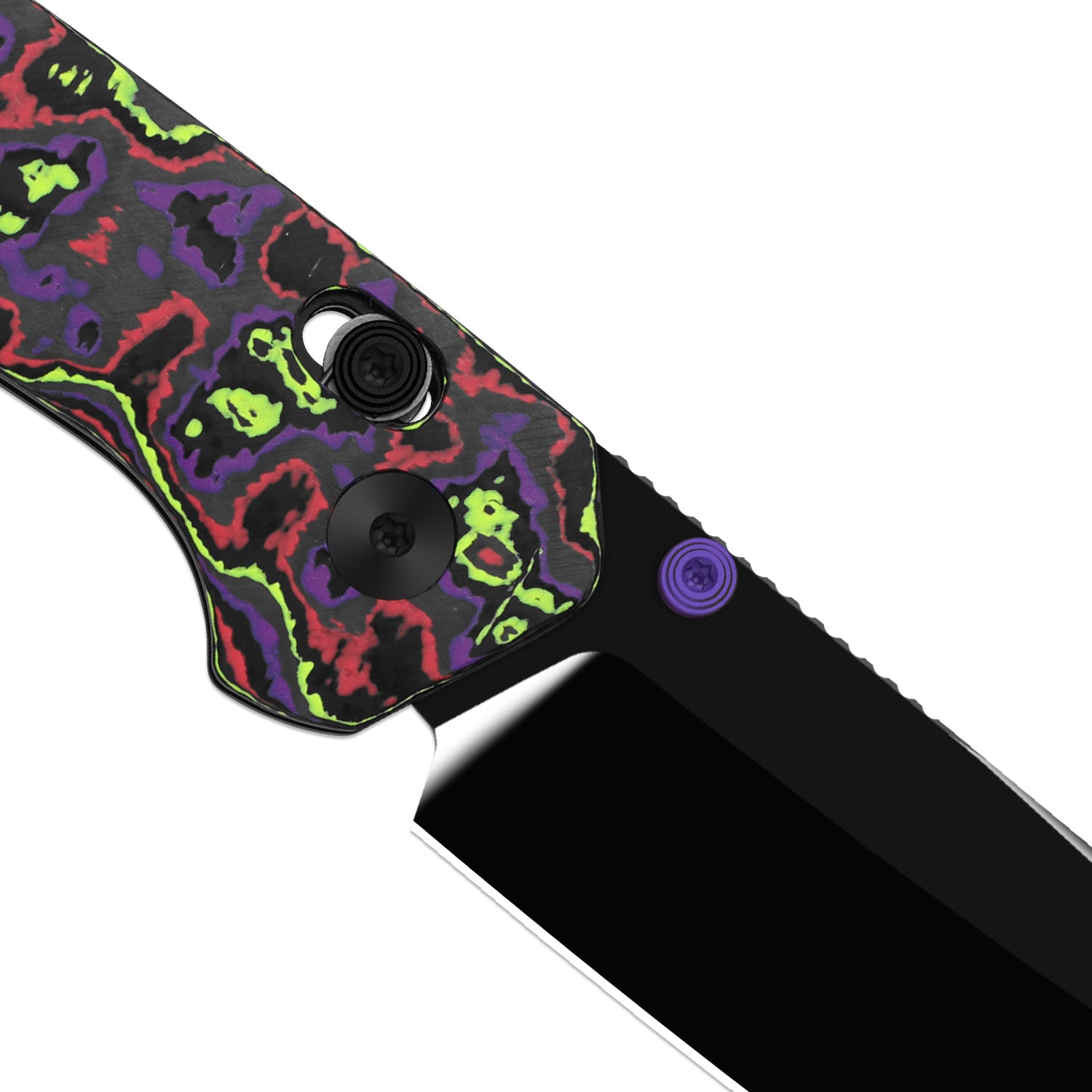 Madrac CL AirTi | Kizer Clutch Lock™ | M390 | KizerNova CF Joker | Polished DLC Ultra | KizerB™ 3693ACSK1