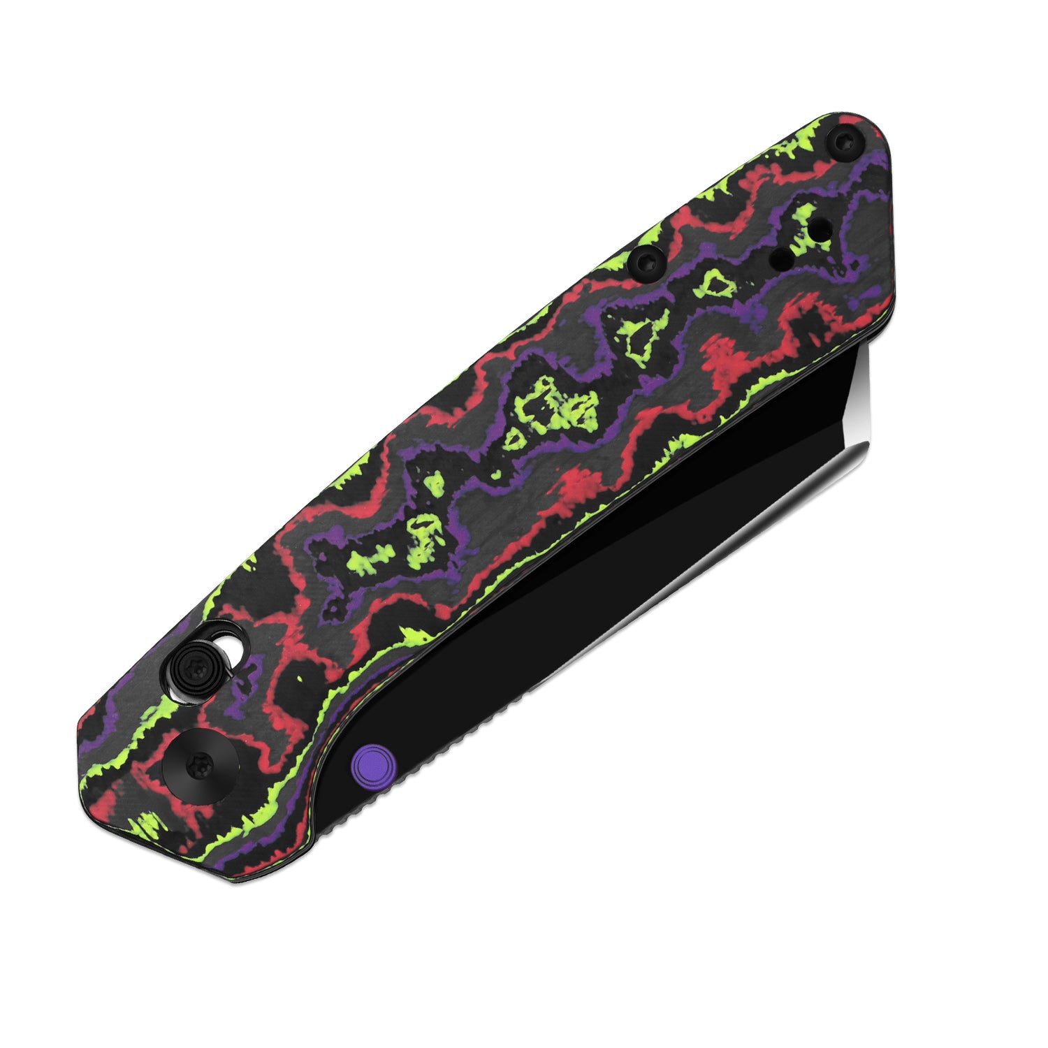 Madrac CL AirTi | Kizer Clutch Lock™ | M390 | KizerNova CF Joker | Polished DLC Ultra | KizerB™ 3693ACSK1