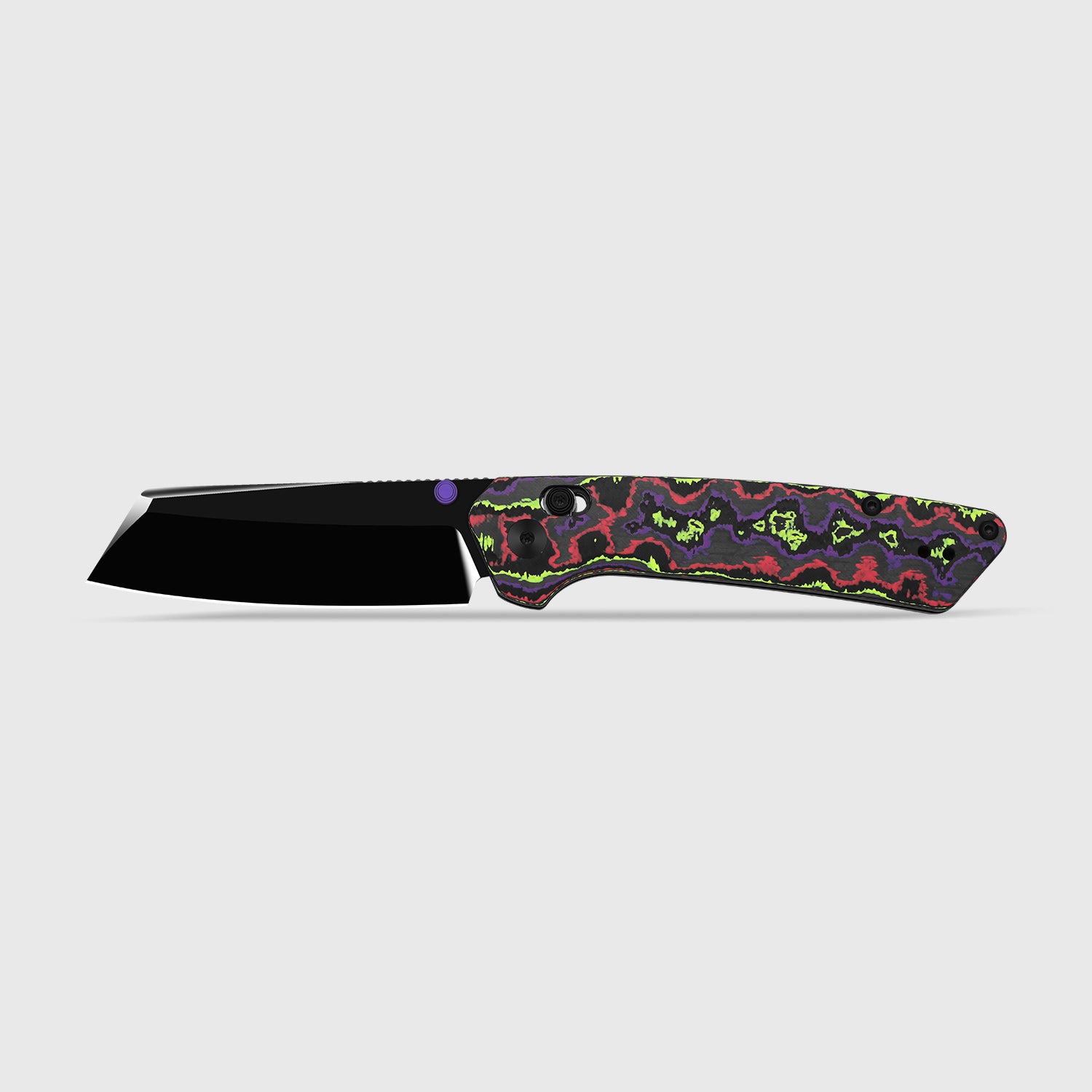 Madrac CL AirTi | Kizer Clutch Lock™ | M390 | KizerNova CF Joker | Polished DLC Ultra | KizerB™ 3693ACSK1