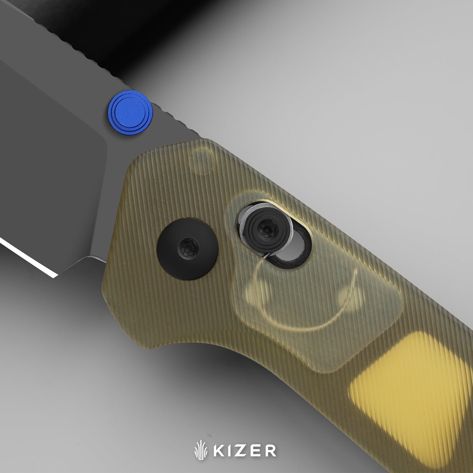 Madrac CL AirTi | Kizer Clutch Lock™ | M390 | Aluminum | Satin | KizerB™ 3693ACS1