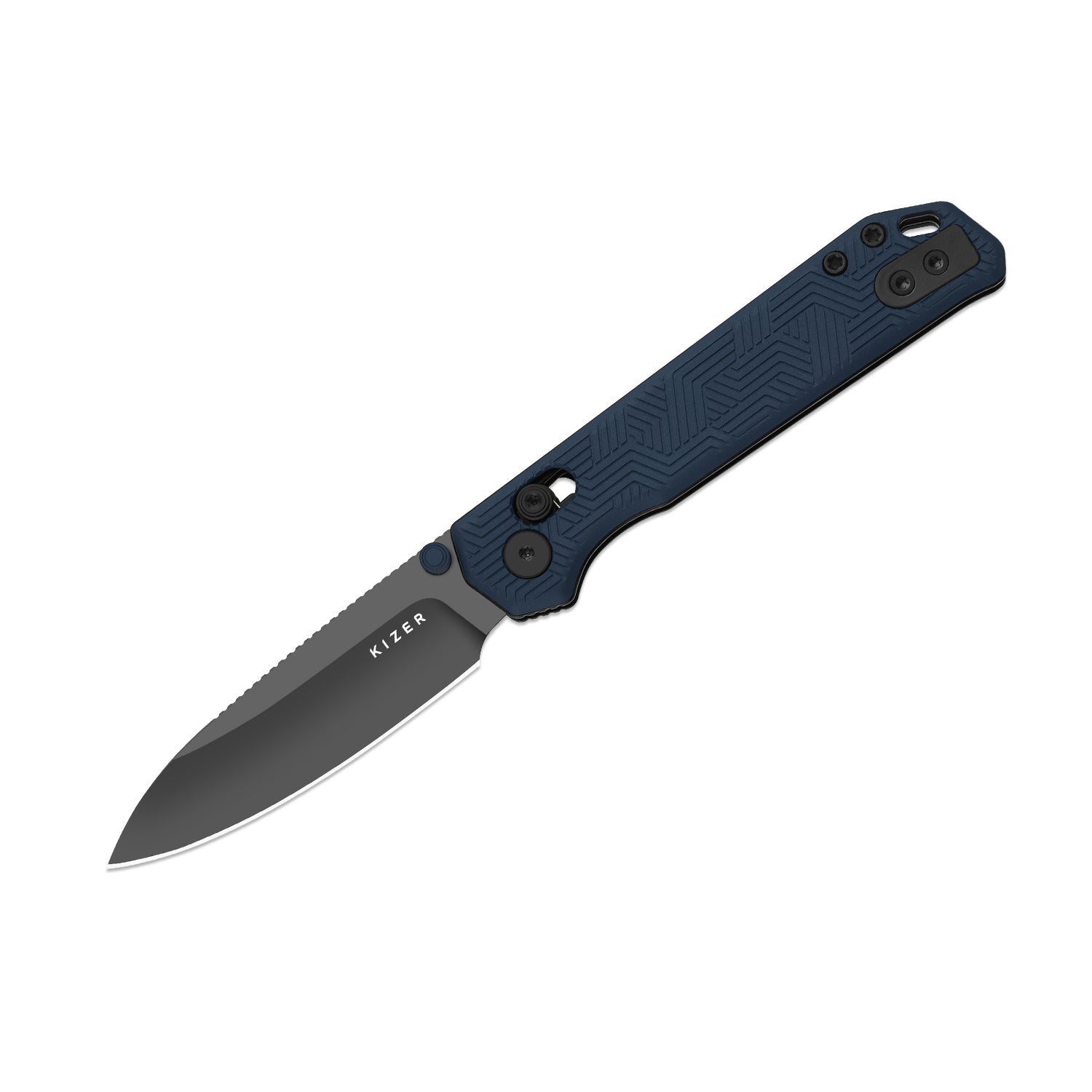Begleiter 2.9 | Kizer Clutch Lock™ | Blue Aluminum | S35VN | DLC Coating | KizerB™ 3458.2CDA1