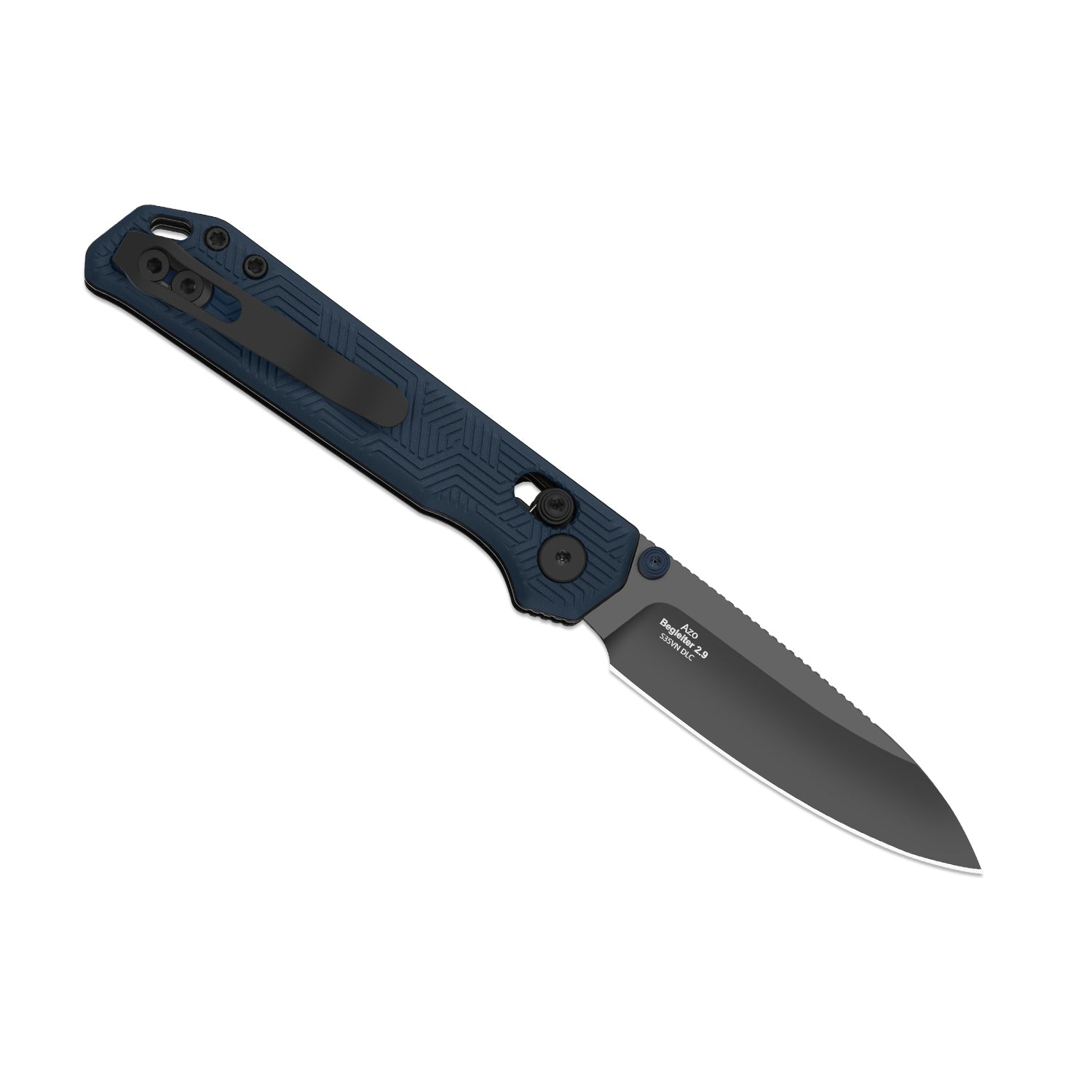 Begleiter 2.9 | Kizer Clutch Lock™ | Blue Aluminum | S35VN | DLC Coating | KizerB™ 3458.2CDA1