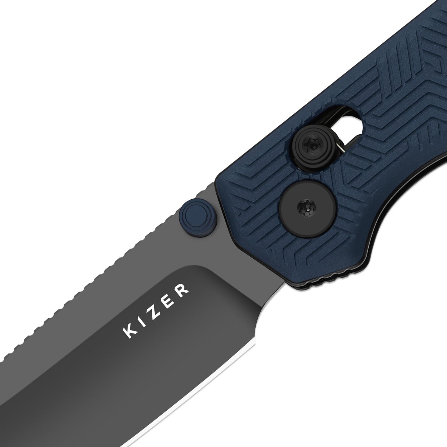 Begleiter 2.9 | Kizer Clutch Lock™ | Blue Aluminum | S35VN | DLC Coating | KizerB™ 3458.2CDA1