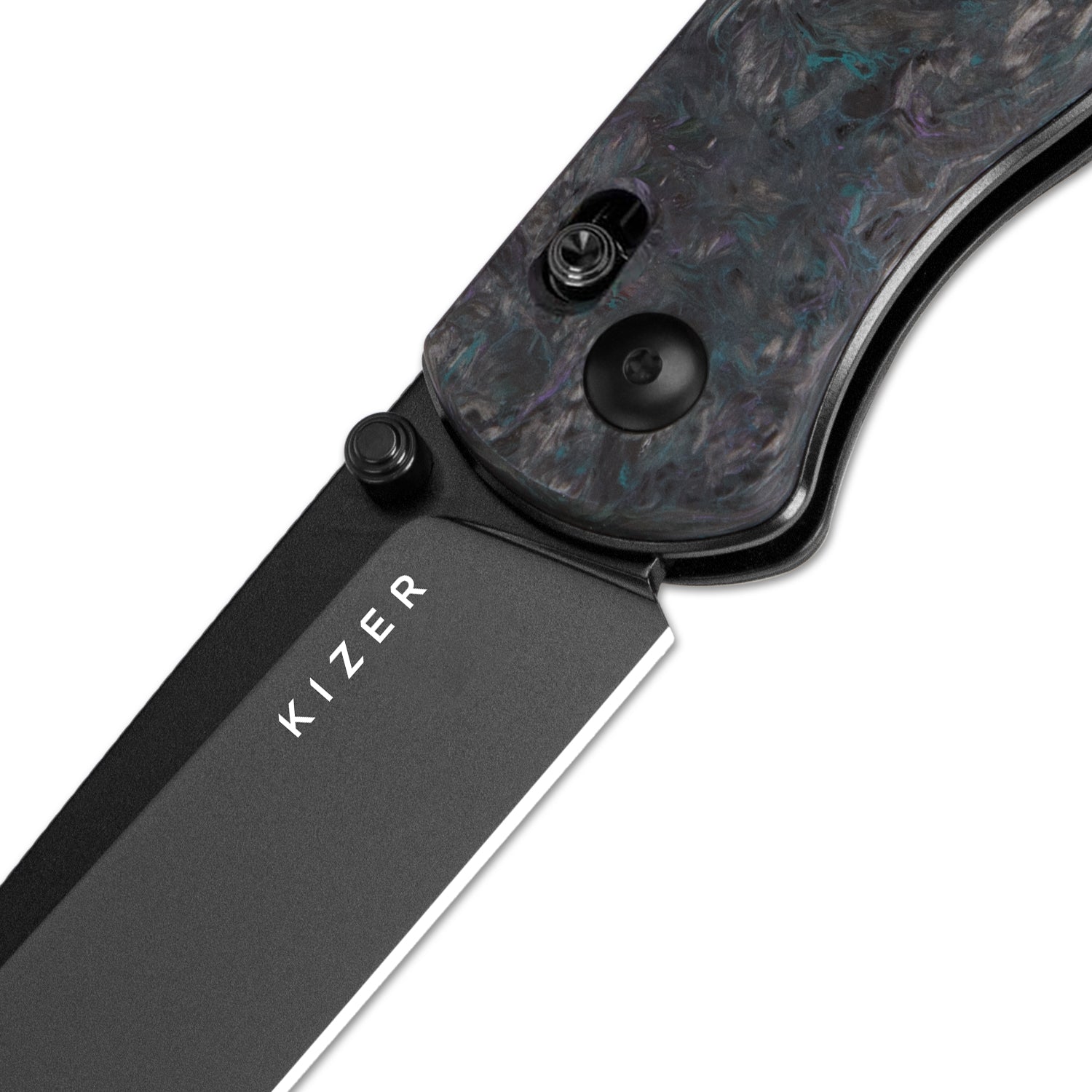 Drop Bear S35VN Blade Fat Carbon Handle Ki3619A4-Kizer