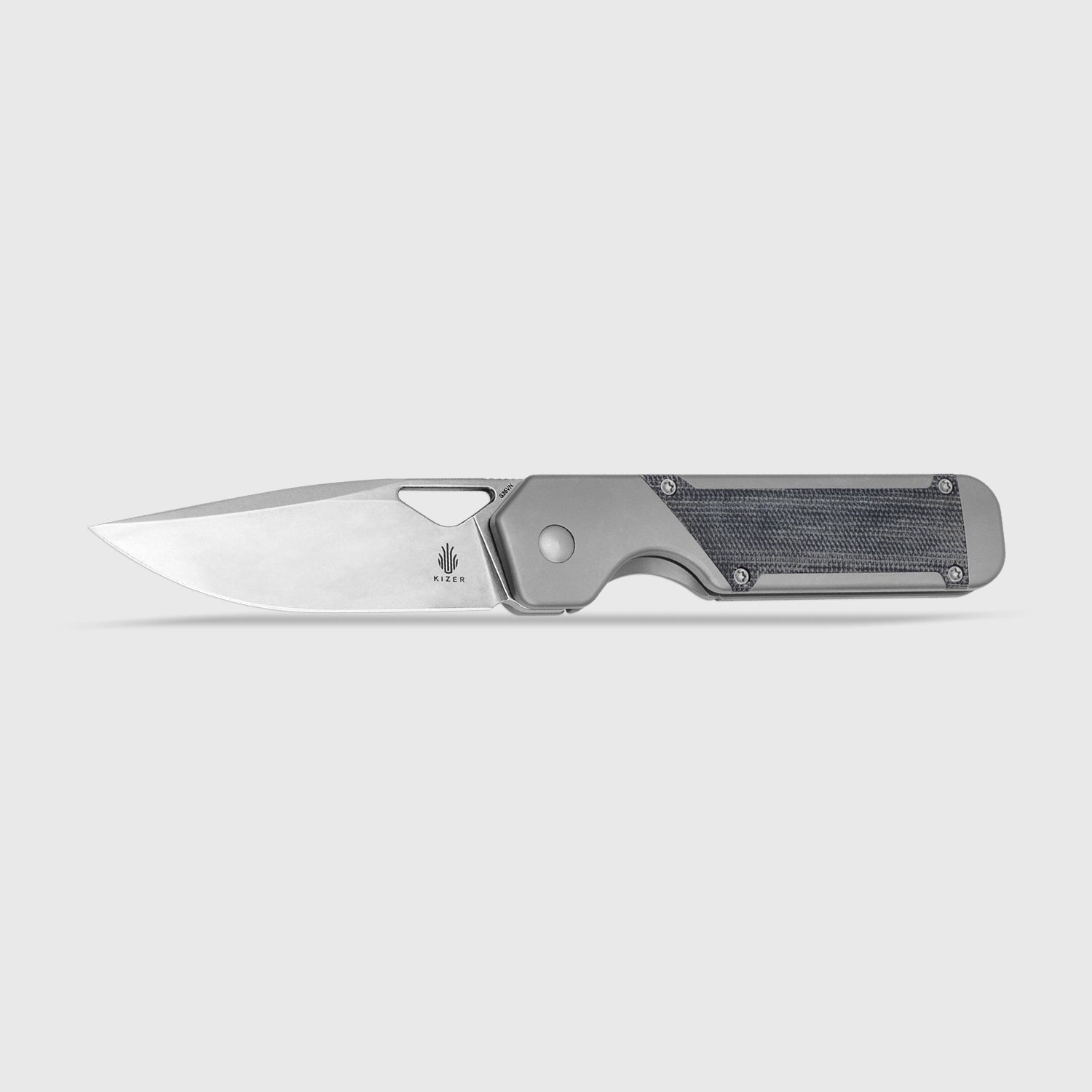 Militaw®  | S35VN | Titanium+Micarta | KizerB™ 3634A1