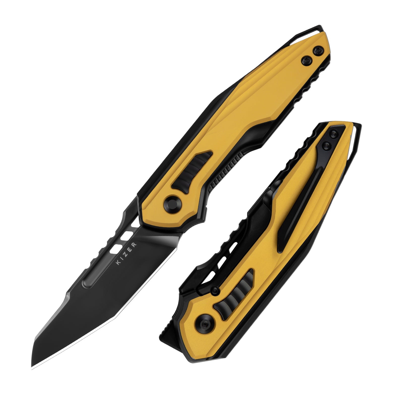 Zero 3.22 inch S35VN Titanium & Aluminum Ki3664A1-Kizer