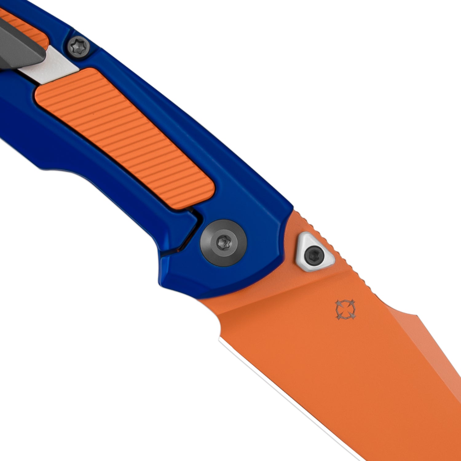 Feweed | S35VN | Blue & Orange Handle | Ki3694A8