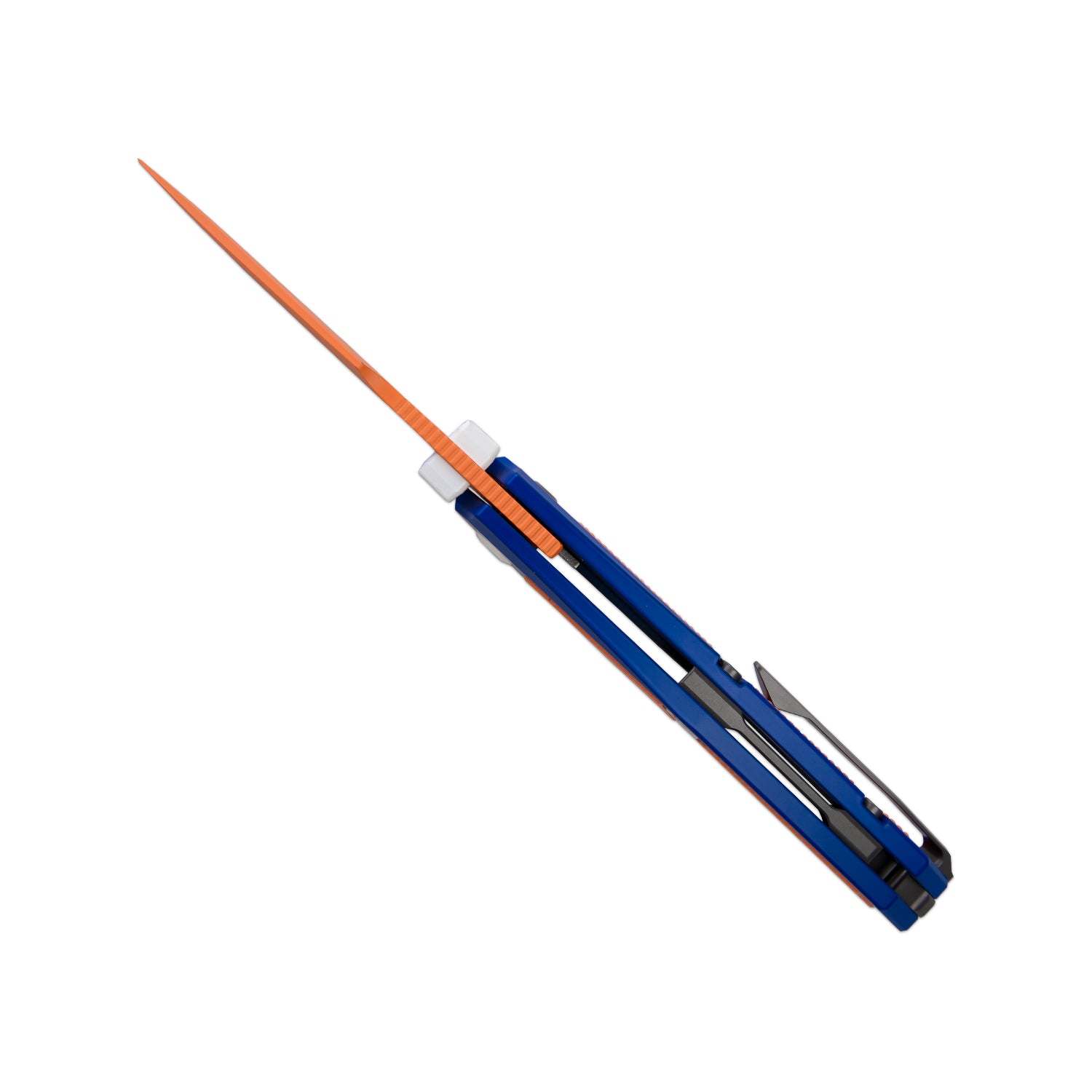 Feweed | S35VN | Blue & Orange Handle | Ki3694A8