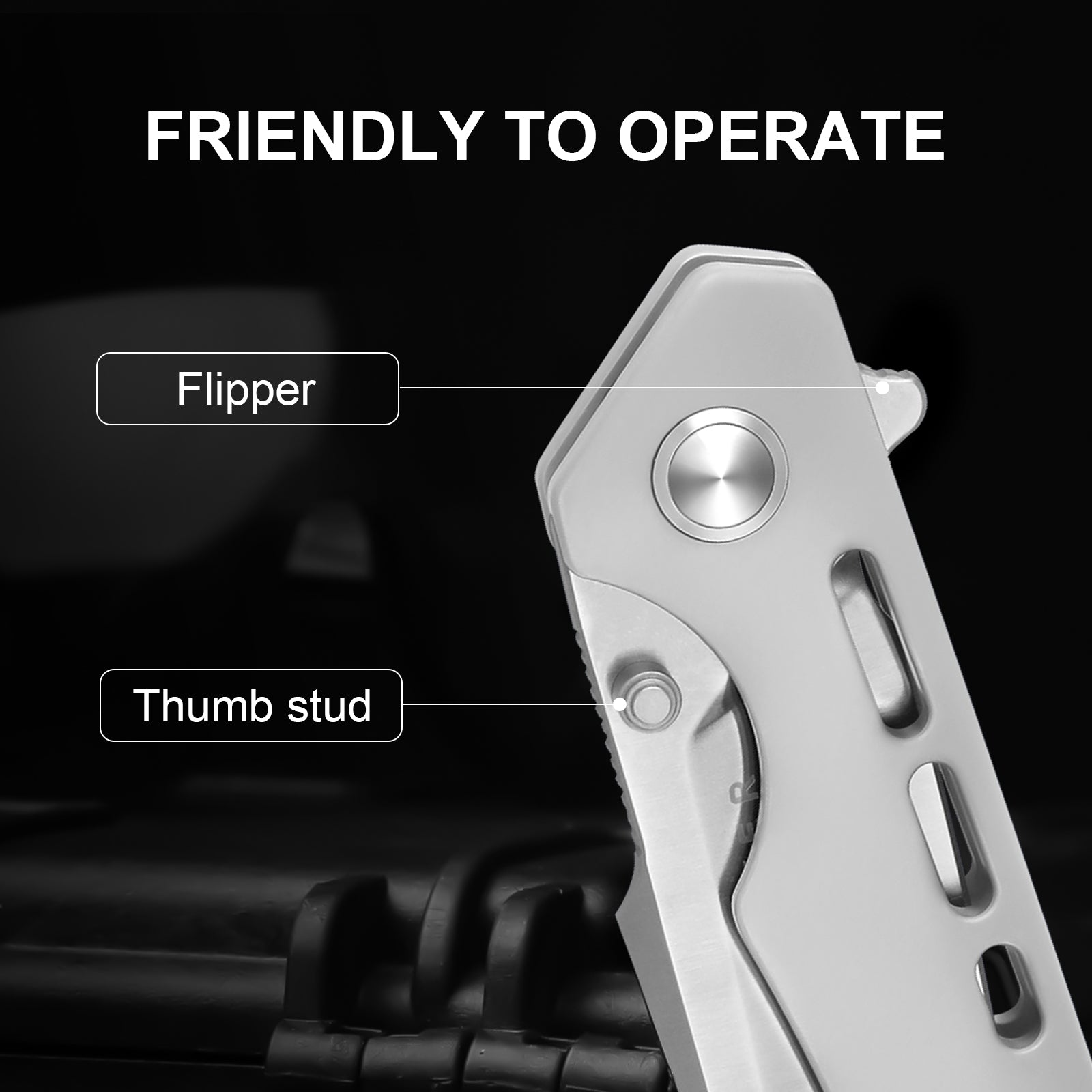 Crest | S35VN | Titanium | Ki3714A1