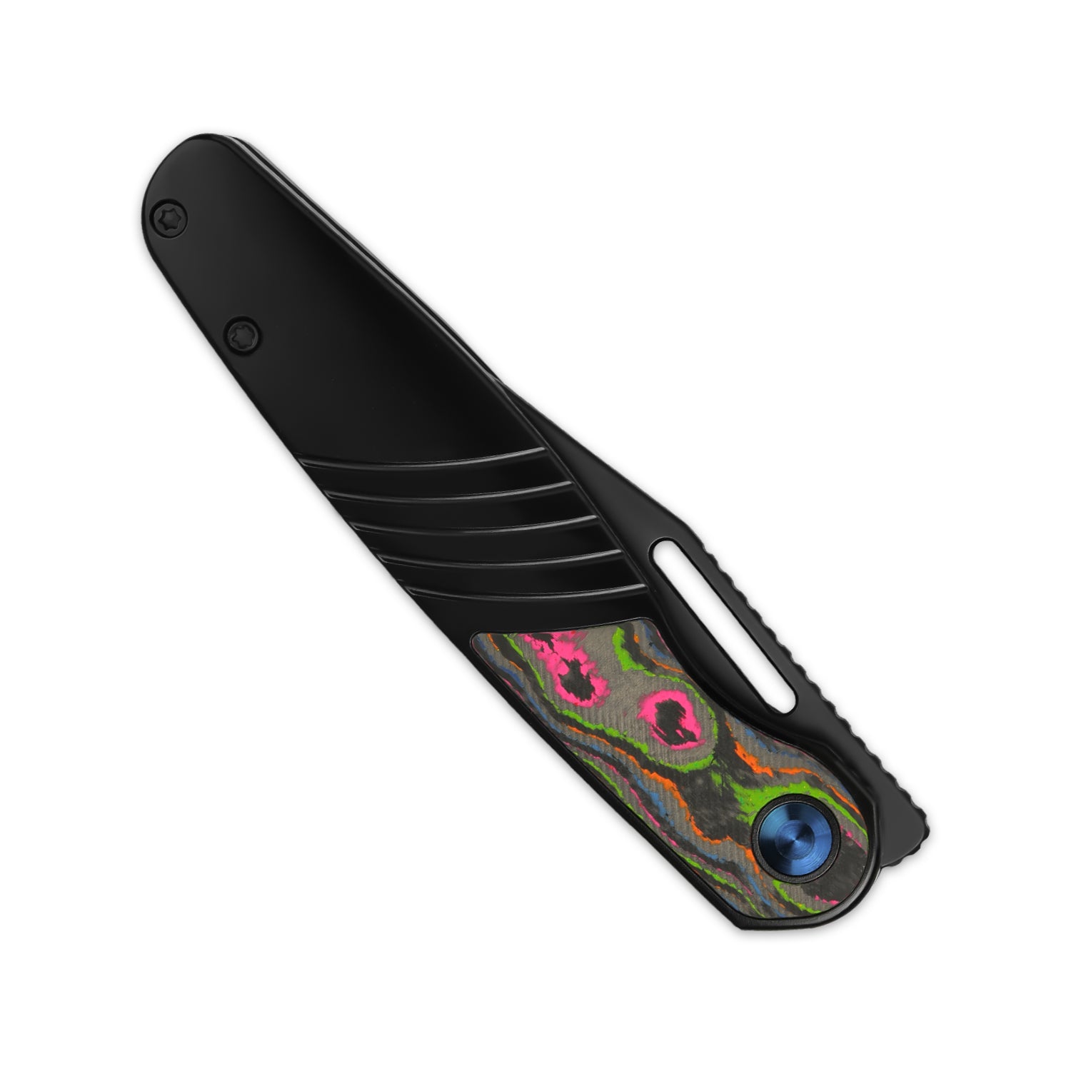 Raze 3.5 inch S45VN Titanium & Camo Carbon Ki3720A1-Kizer