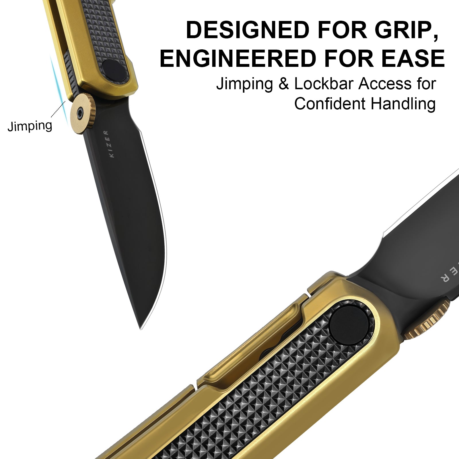 Quoll | S45VN | Titanium & Zirconium | Brushed | Matte DLC-Ultra | Ki3733A4