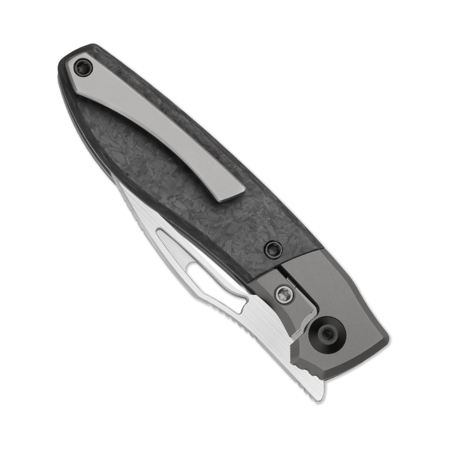 Shrike 2.74 inch S45VN Titanium & Carbon Fiber Ki3746A1-Kizer