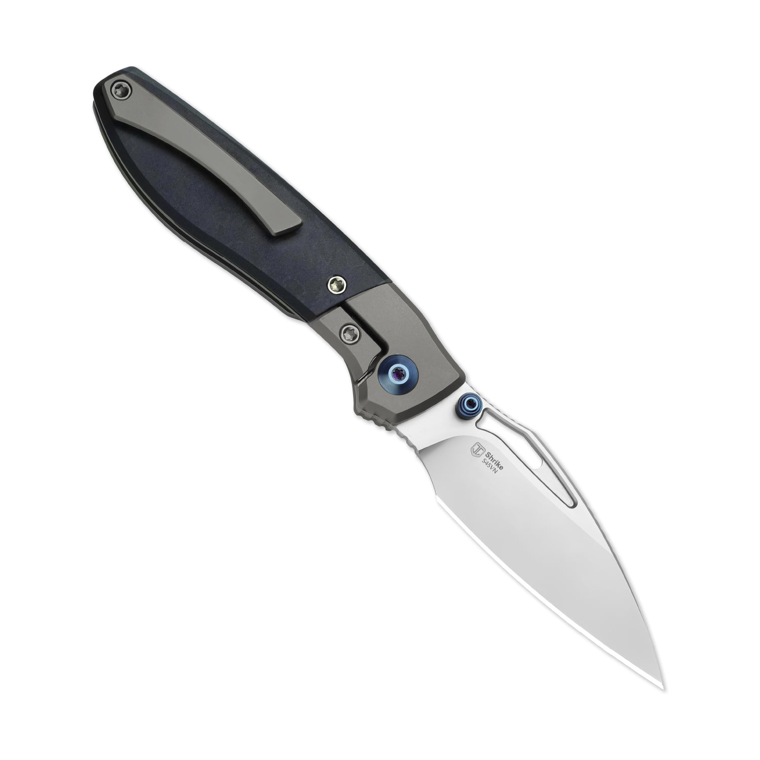 Shrike 2.74 inch S45VN Titanium & Richlite Ki3746A3-Kizer