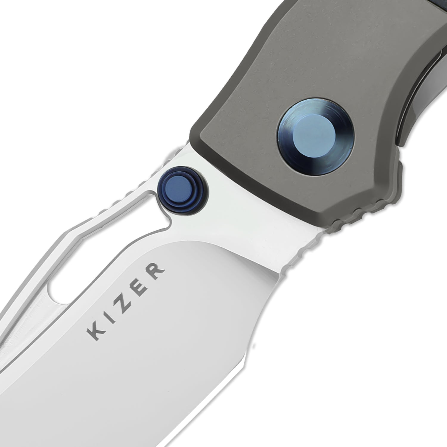 Shrike | S45VN | Titanium & Richlite | Front Flipper | Ki3746A3