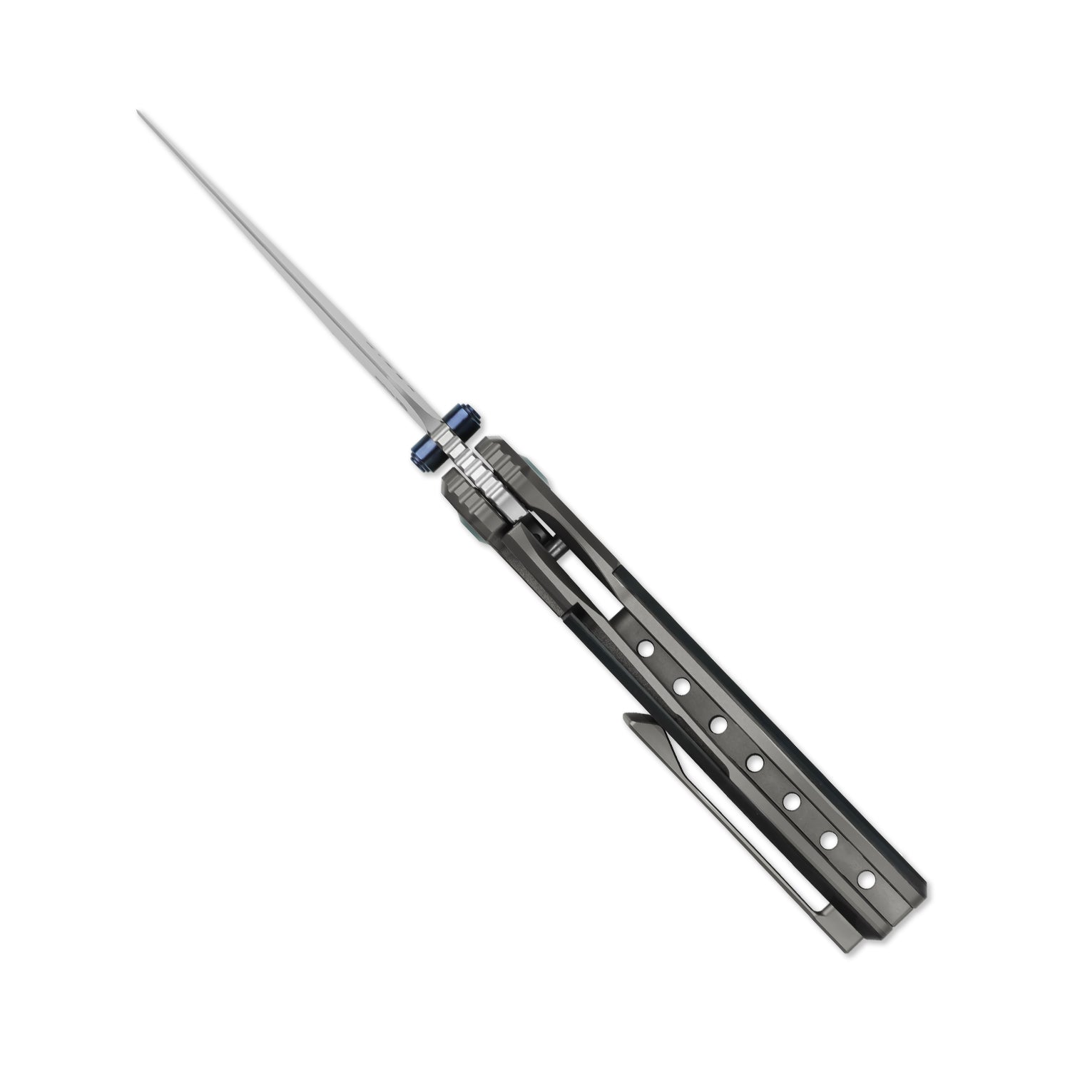 Shrike 2.74 inch S45VN Titanium & Richlite Ki3746A3-Kizer