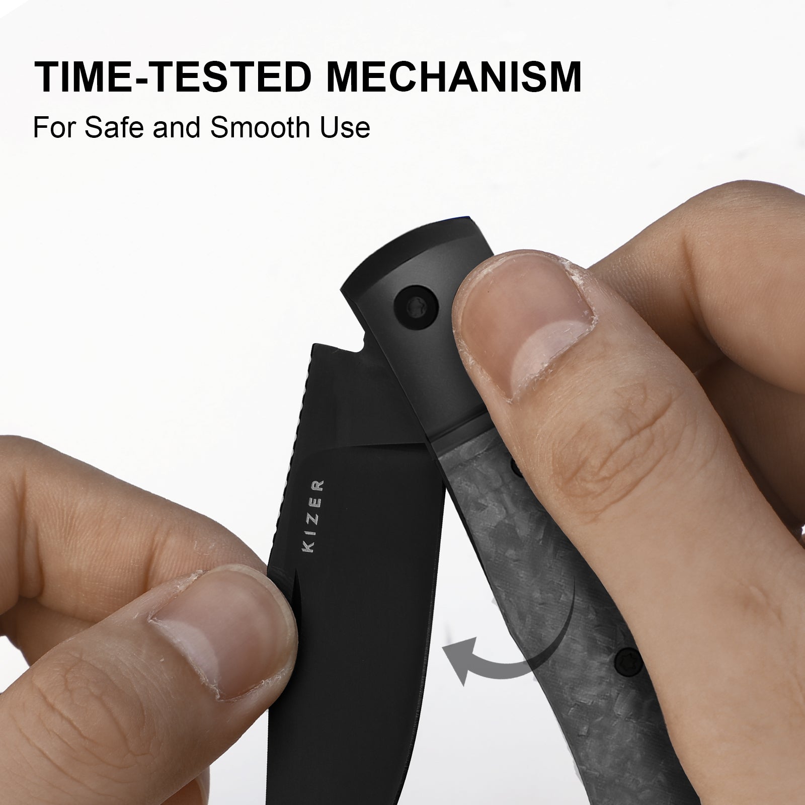 Trestle | S45VN | Titanium & Carbon Fiber | Ki3761A1