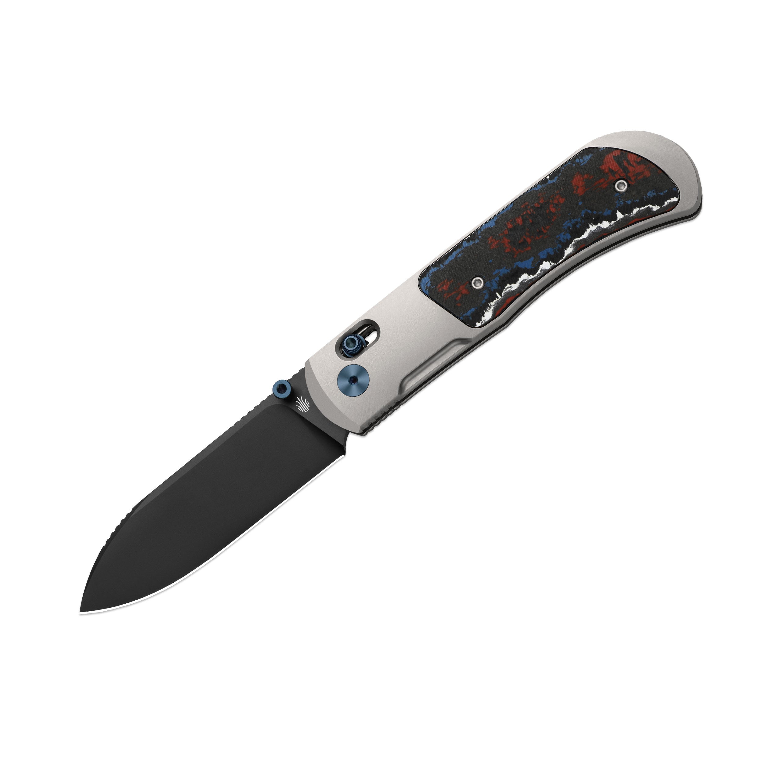 Tycho 3.1 inch M390 Titanium & Fat Carbon Ki4761A2-Kizer