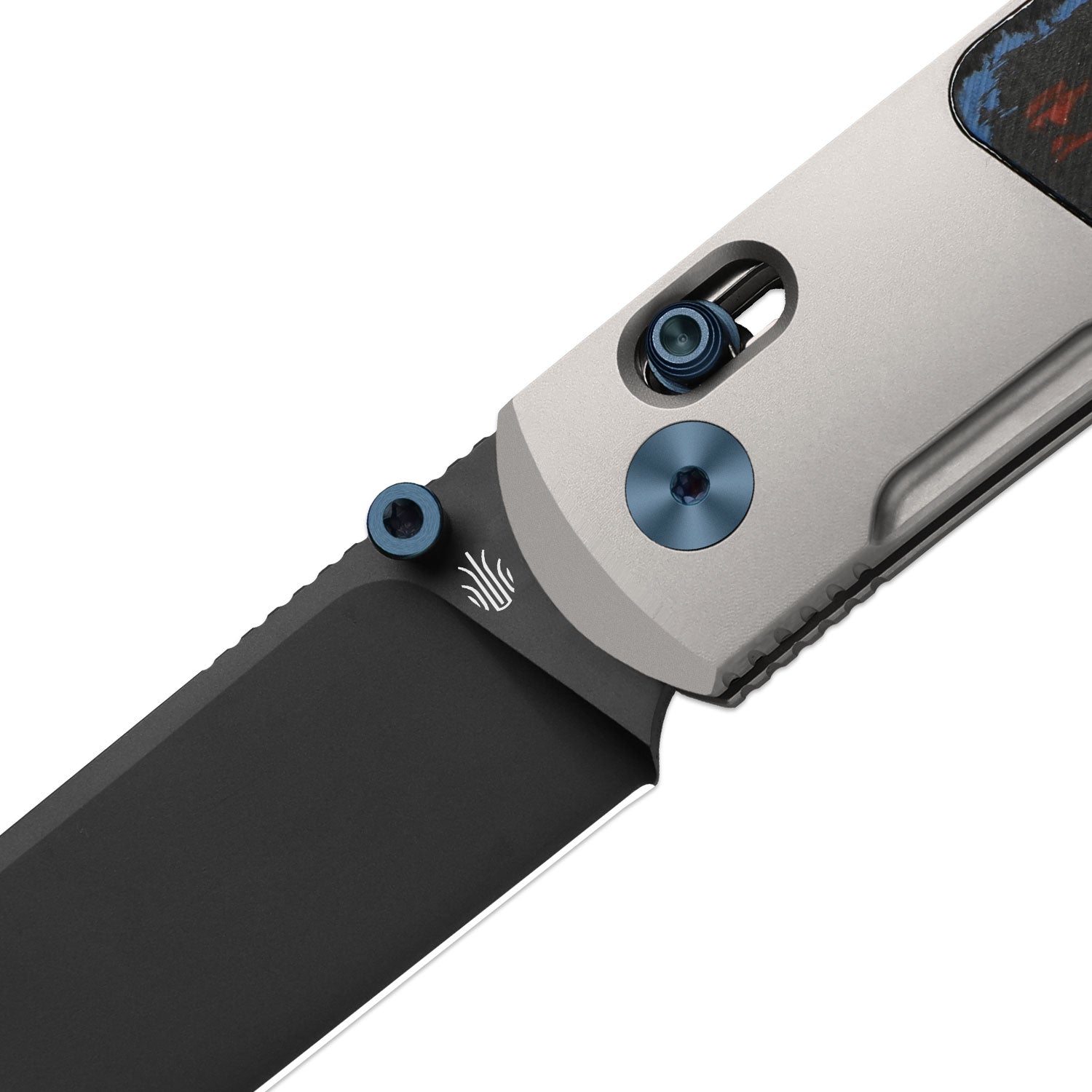 Tycho 3.1 inch M390 Titanium & Fat Carbon Ki4761A2-Kizer