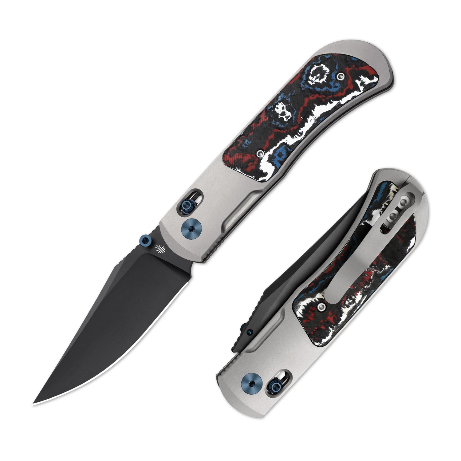 Tycho 3.2 inch S45VN Titanium & Fat Carbon Ki4761A3-Kizer