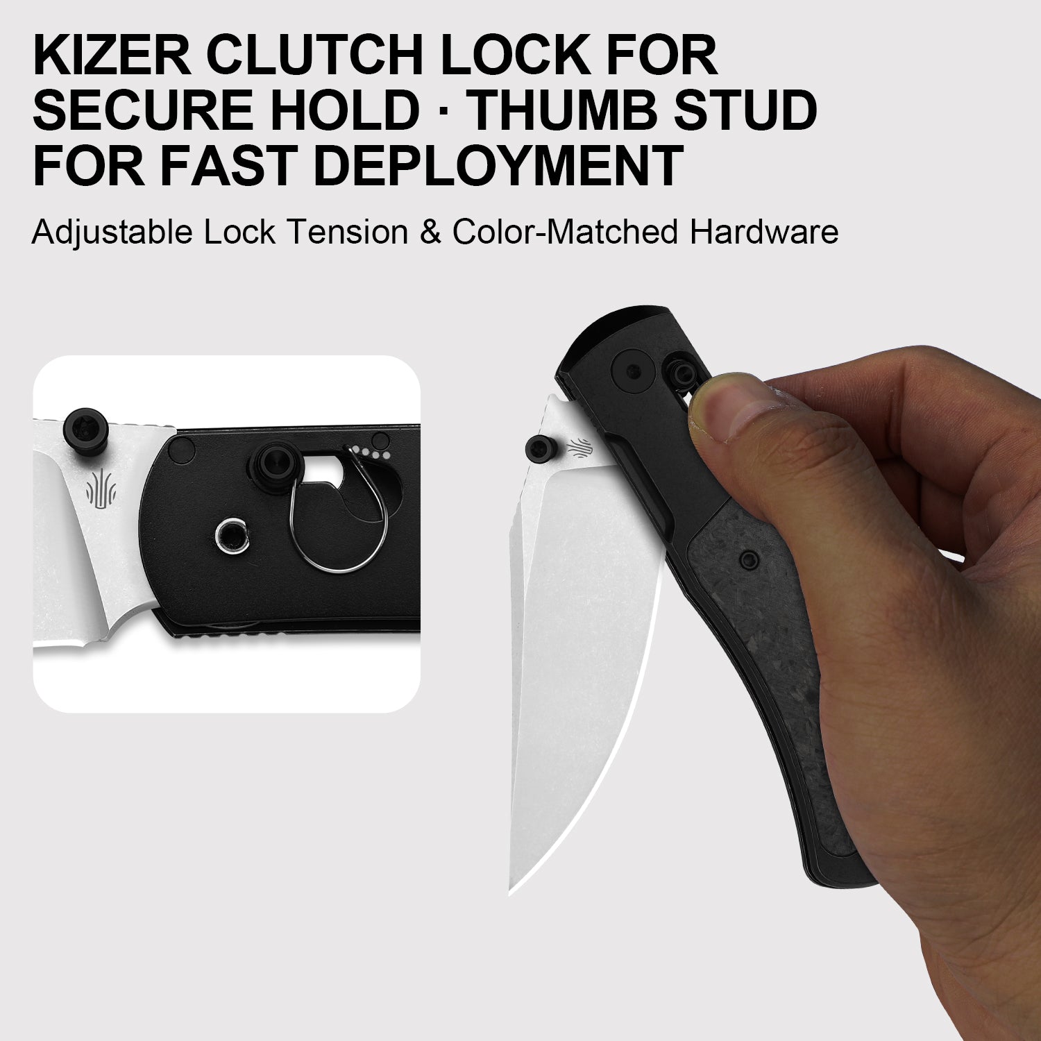 Tycho | M390 | Titanium & Carbon Fiber | Ki4761A4