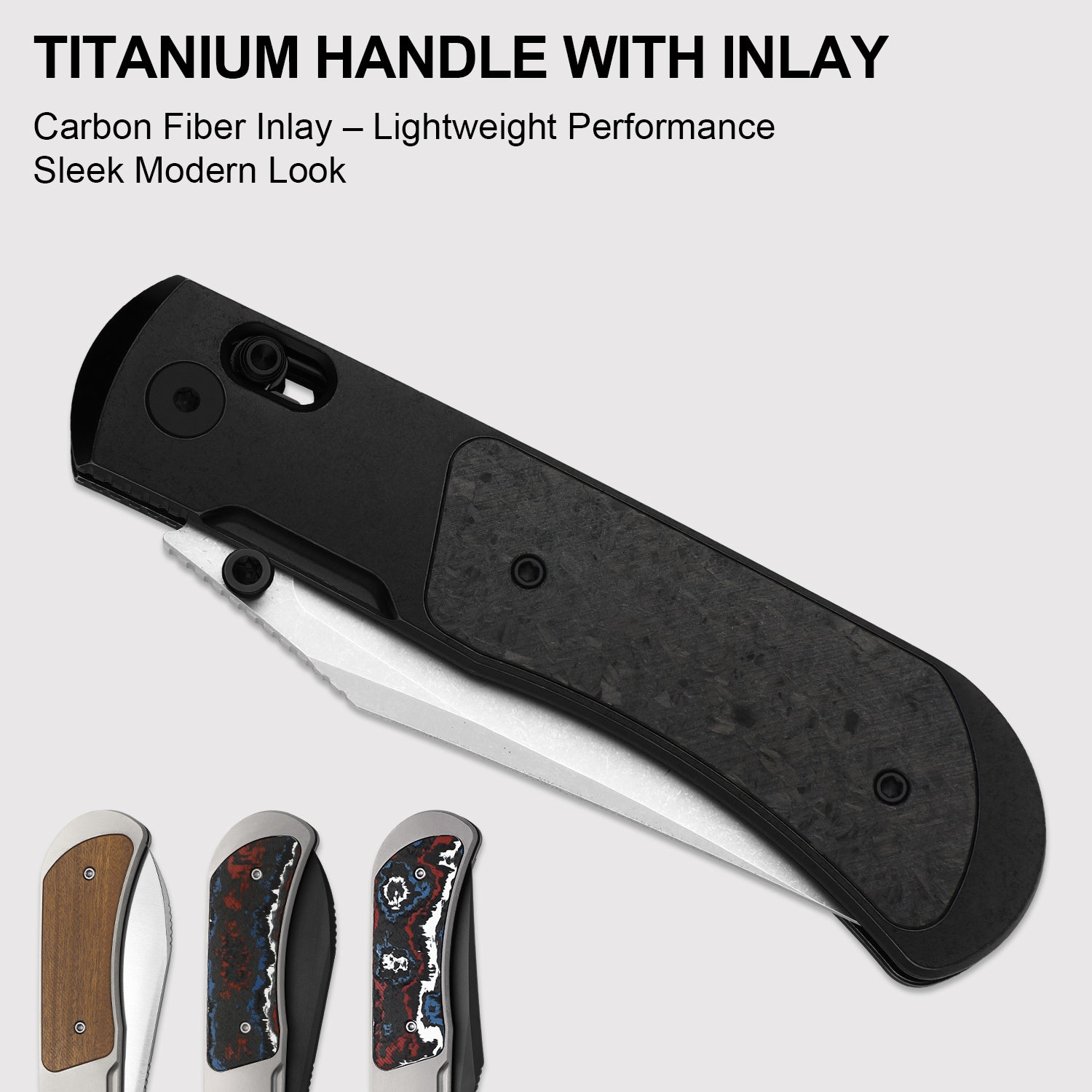 Tycho | M390 | Titanium & Carbon Fiber | Ki4761A4