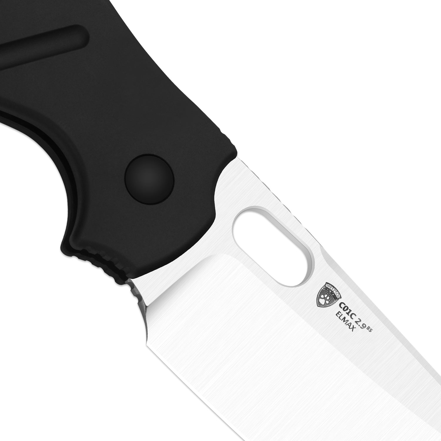 Sheepdog® Knives C01C | Kizer Button Liner Lock™ | ELMAX | Aluminum  | KizerB™ 3488.29BSA1