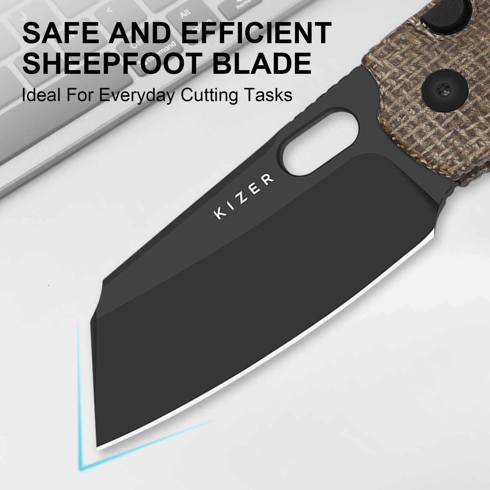 C01C 2.9 BS 2.95 inch ELMAX Norplex UltreX™ Micarta Ki3488.29BSA2