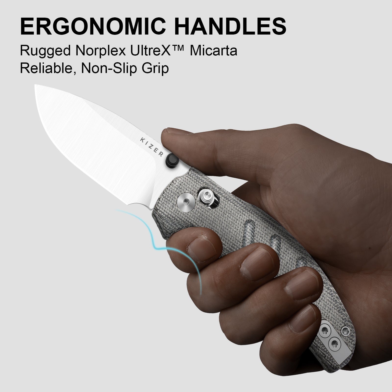 C01C 2.9 CD 2.95 inch ELMAX Norplex UltreX™ Micarta Ki3488.29CDA2