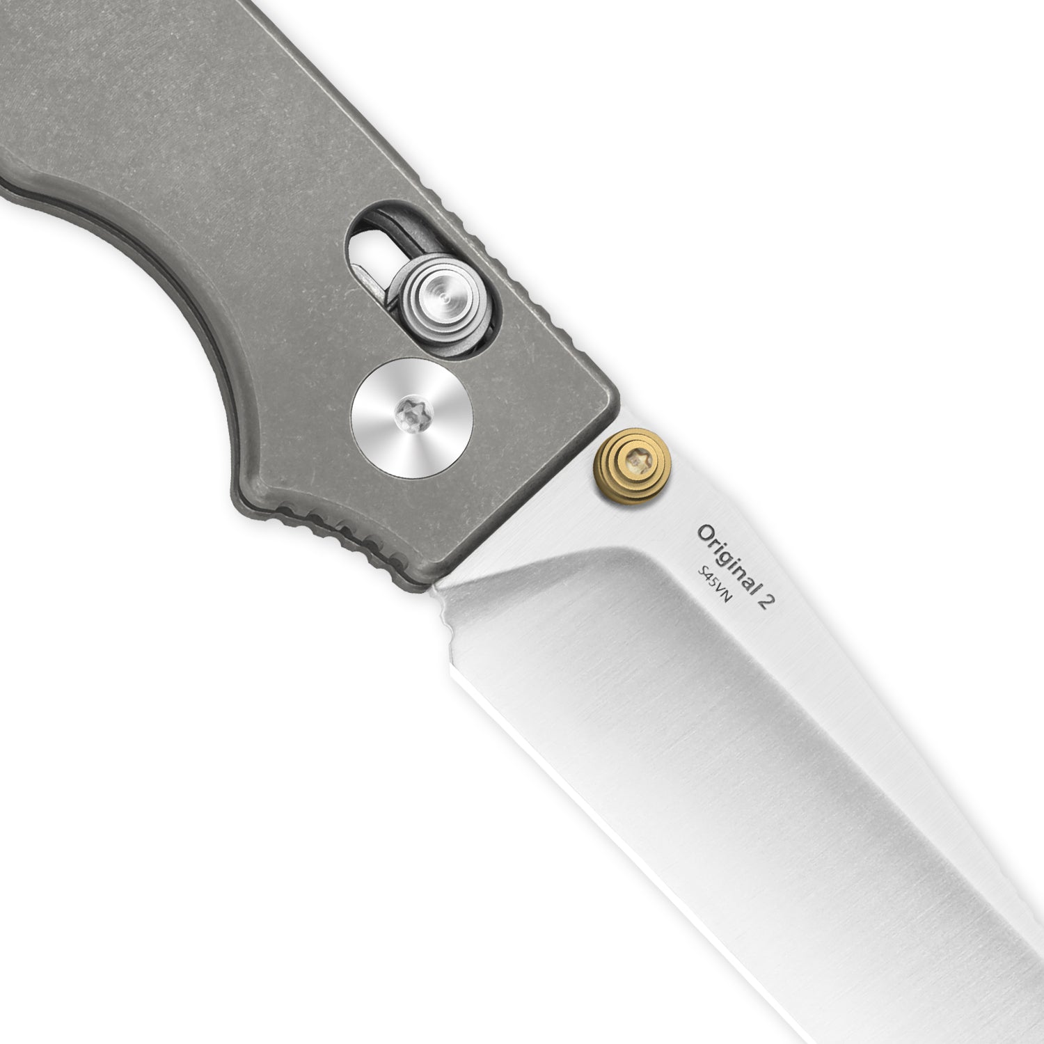 Original 2 - 3.17 inch S45VN Titanium Ki3605.2MA1-Kizer