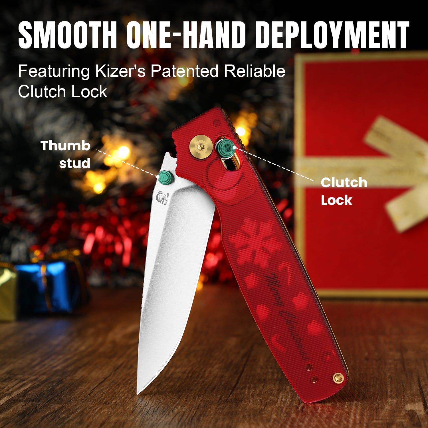 Christmas Original 2 -3.2 inch S45VN Acrylic Ki3605.2MC1 Limited-Kizer