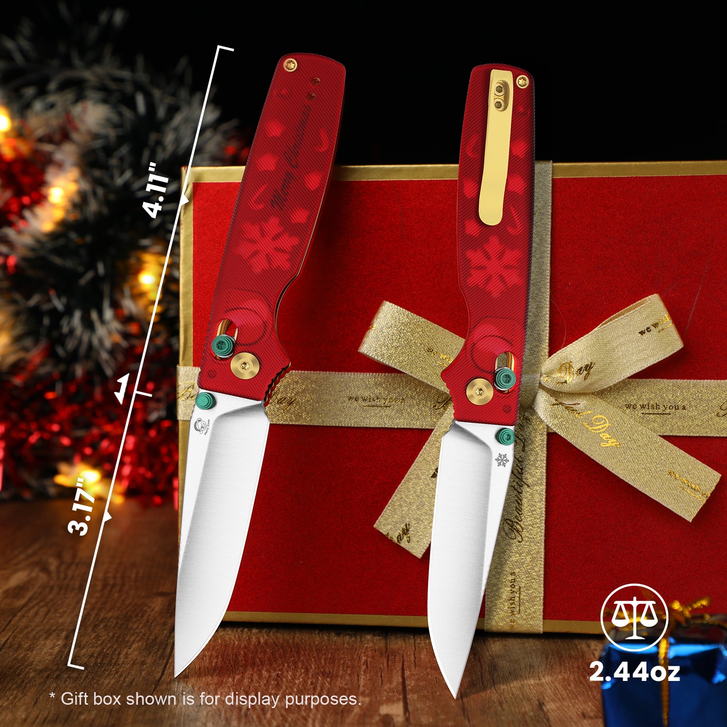 Christmas Original 2 -3.2 inch S45VN Acrylic Ki3605.2MC1 Limited-Kizer