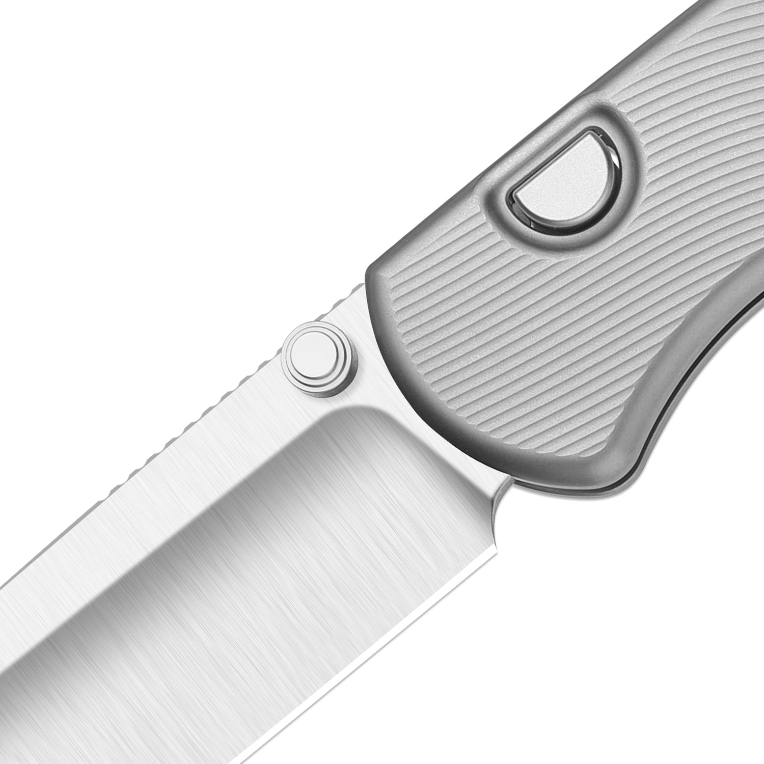 Kizer Drop Bear Zero Folding Knife Textured Titanium Handle Elmax Steel