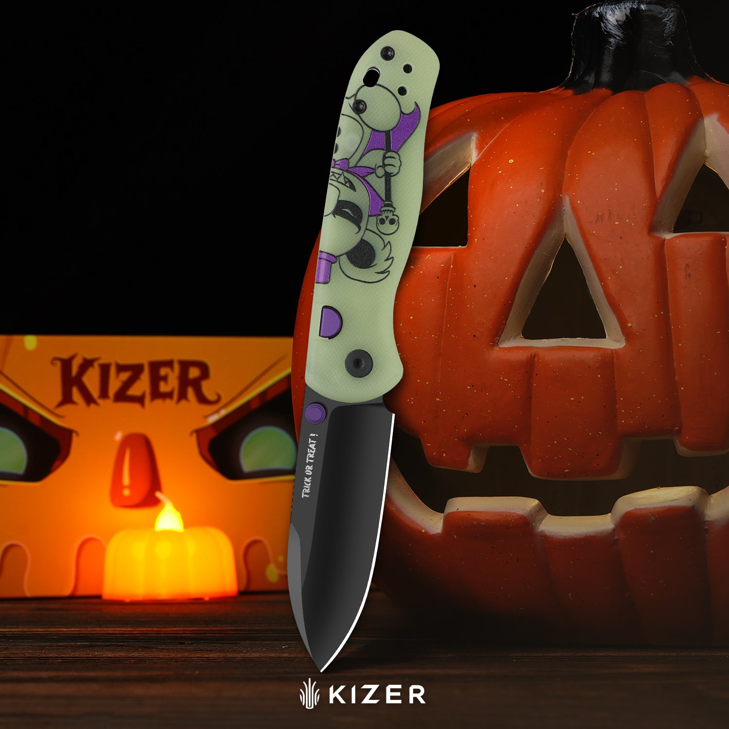 Halloween | Drop Bear® | ELMAX | The Vampire Drop Bear GID Handle | Ki