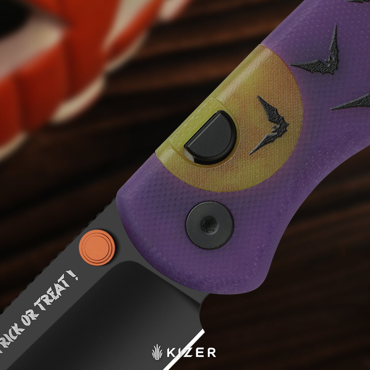 Halloween | Drop Bear® | ELMAX | Dual-Color GID Handle | KizerB™ 3619HW2 | Halloween Special Edition