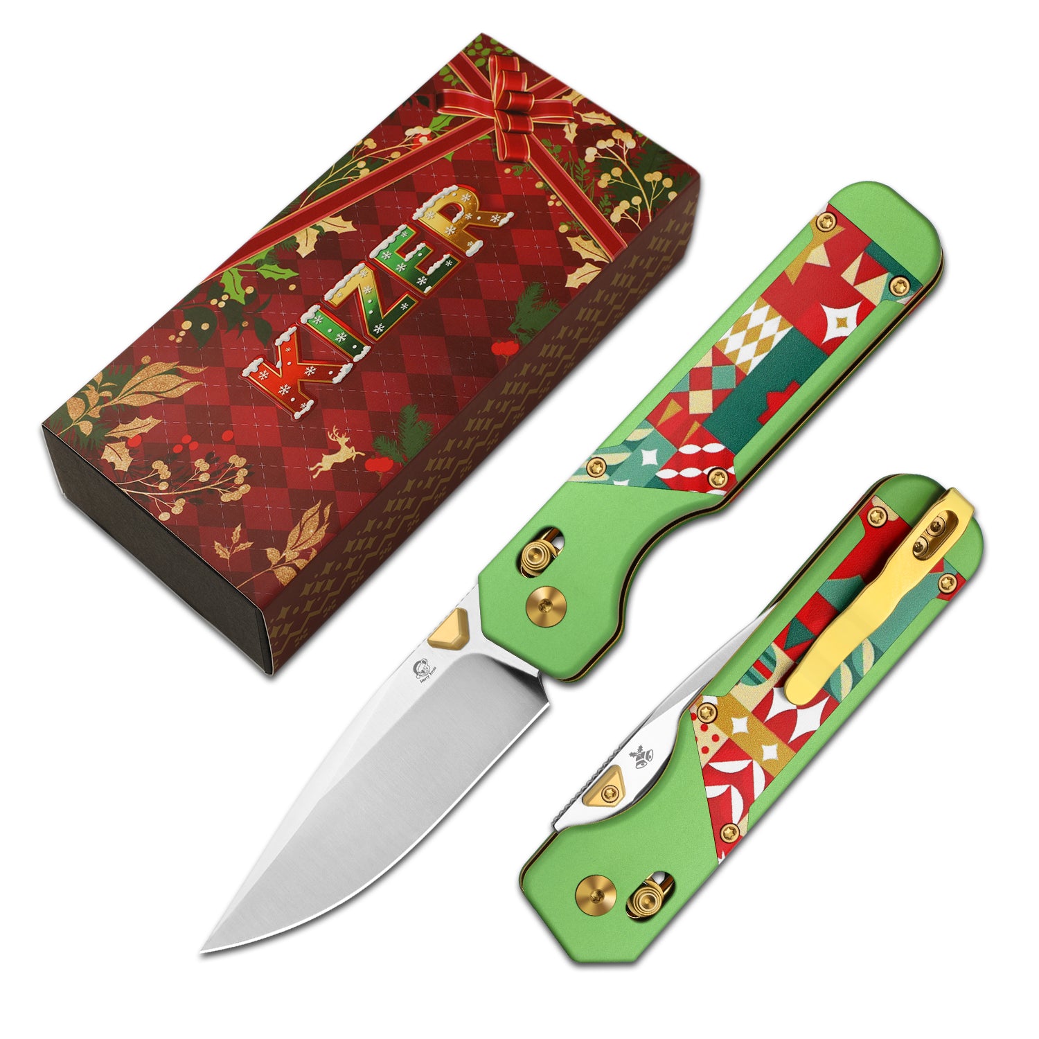 Christmas Militaw 3.4 inch S45VN Aluminum & G10 Ki3634MC1 Limited