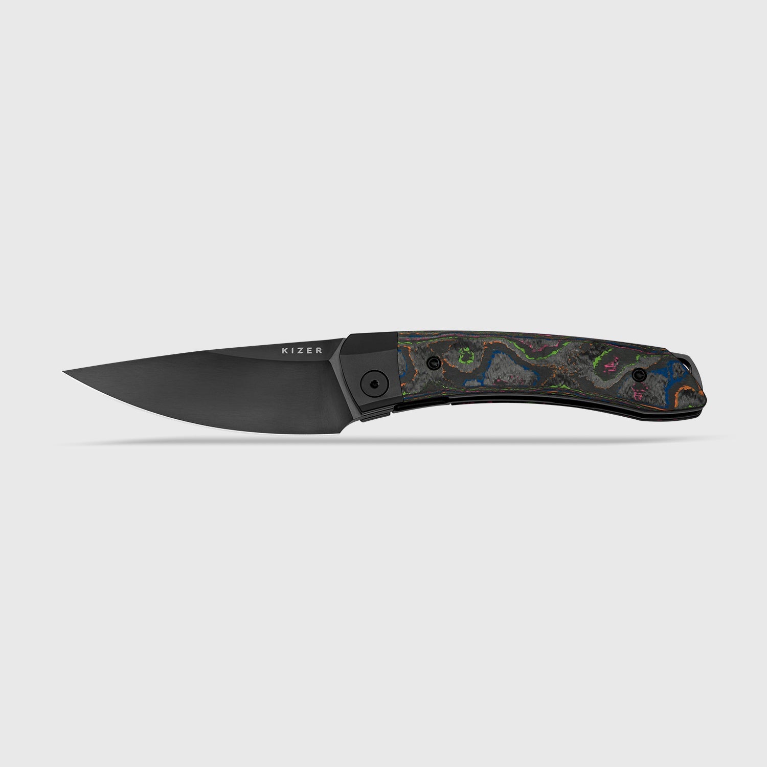 Mini MoMo | S35VN | Titanium+Camo Carbon 80‘s | Ki3663A2