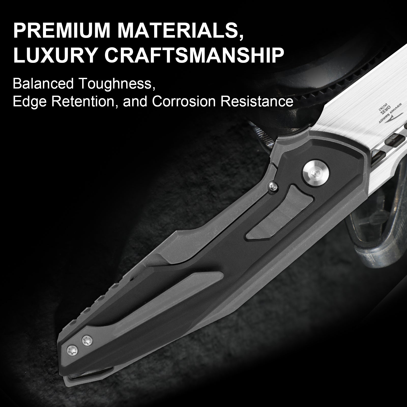 Zero | S45VN | Titanium & Aluminum | KizerB™ 3664A2