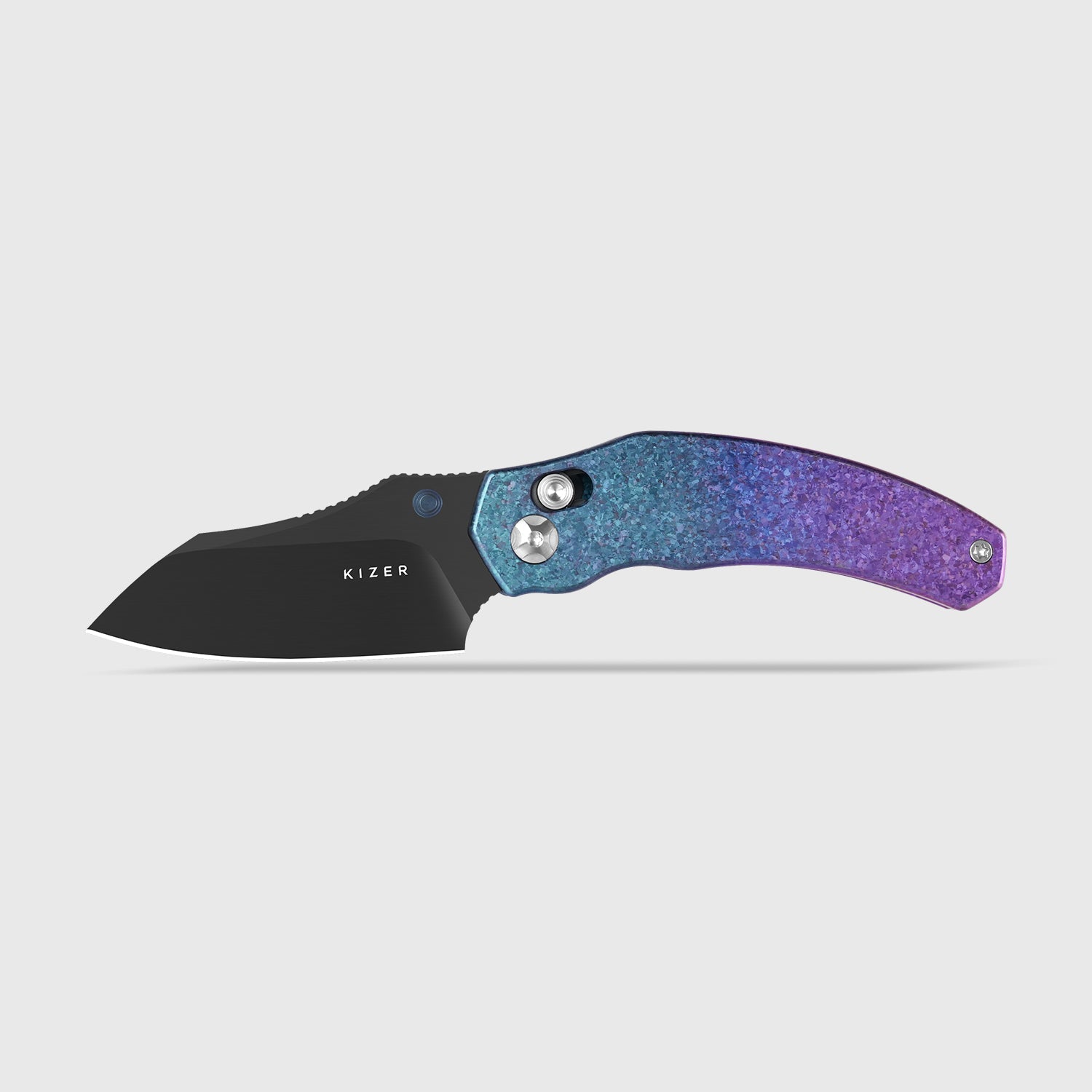 Mini Bulldog 2.51 inch S45VN Titanium & Crystallized Titanium