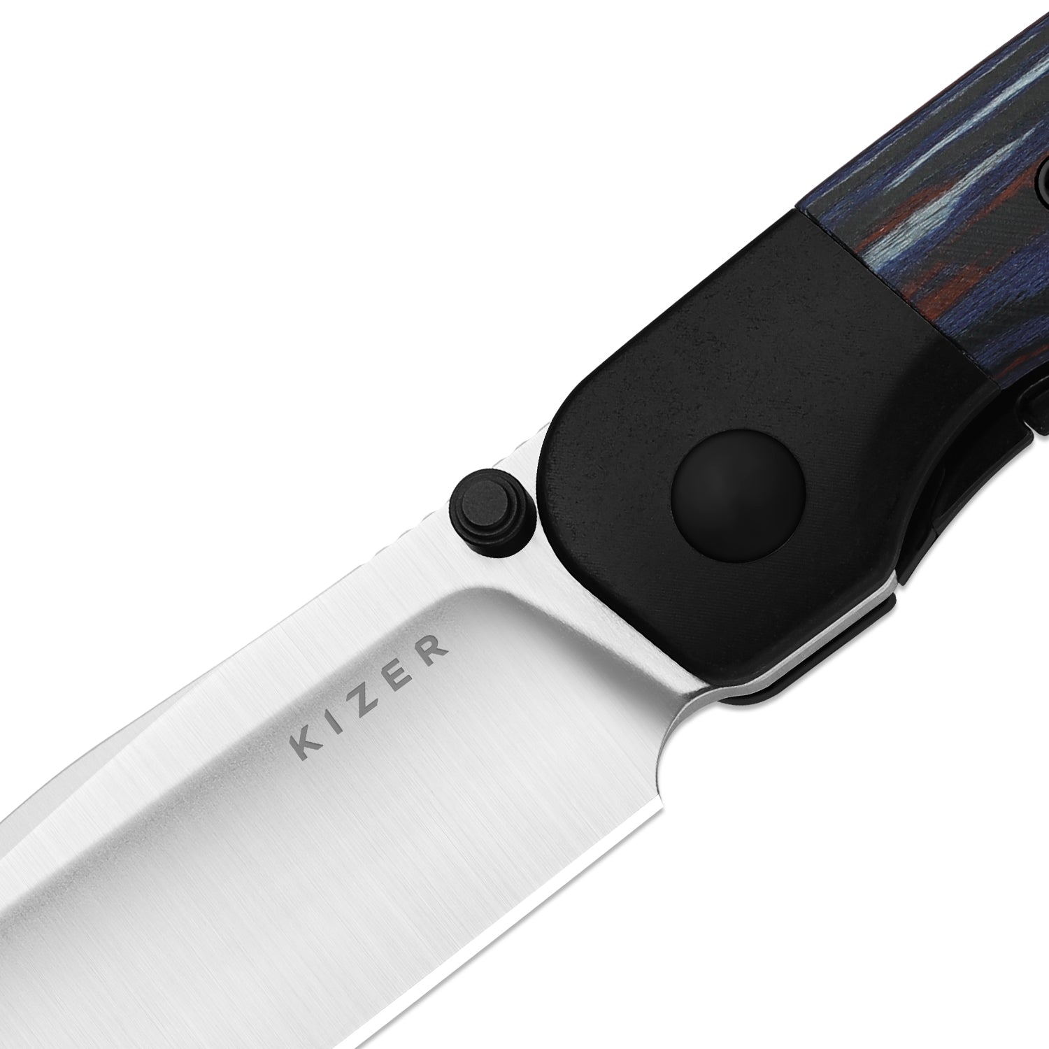 Coywolf | Compound Grind | Titanium & Reconstituted Wood | Frame Lock