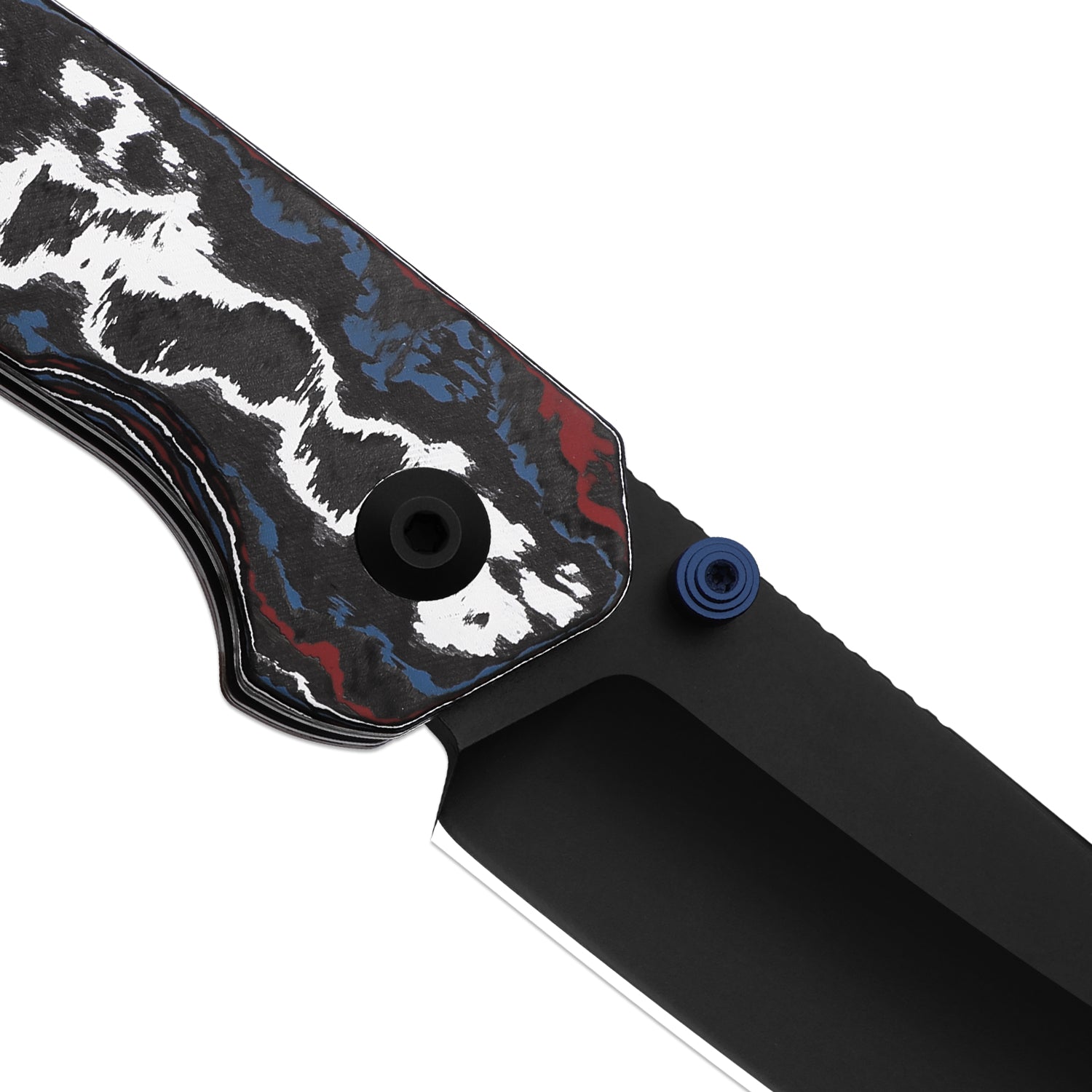 Madrac | Kizer Button Liner Lock™ | Fatcarbon Nebula | S45VN + Hollow