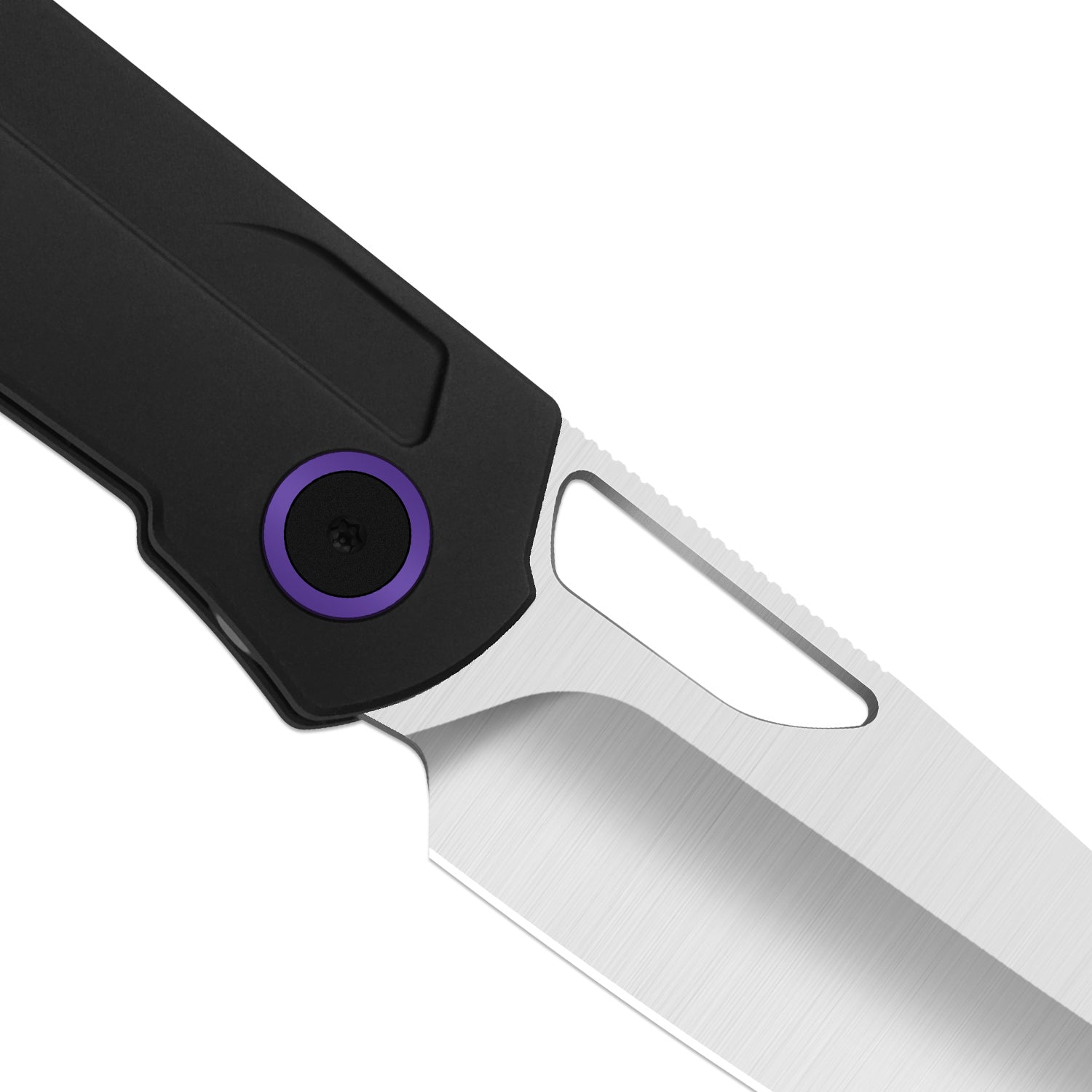 Mash | Kizer Button Liner Lock™ | M390 + Satin + Hollow Grind | Aluminum | KizerB™ 3699BSA1