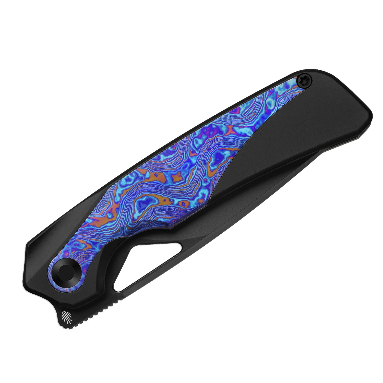 Topsail 3.1 inch S45VN Titanium & Timascus Ki3735A2-Kizer