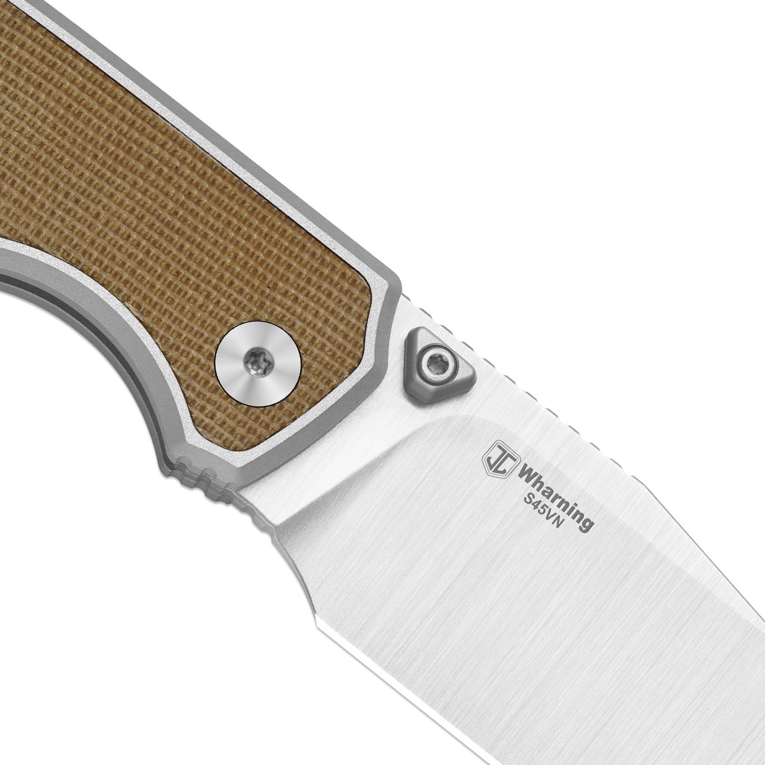 Wharning | Kizer Button Liner Lock™ | WHARNCLIFF | S45VN | KizerB™ 3738A1