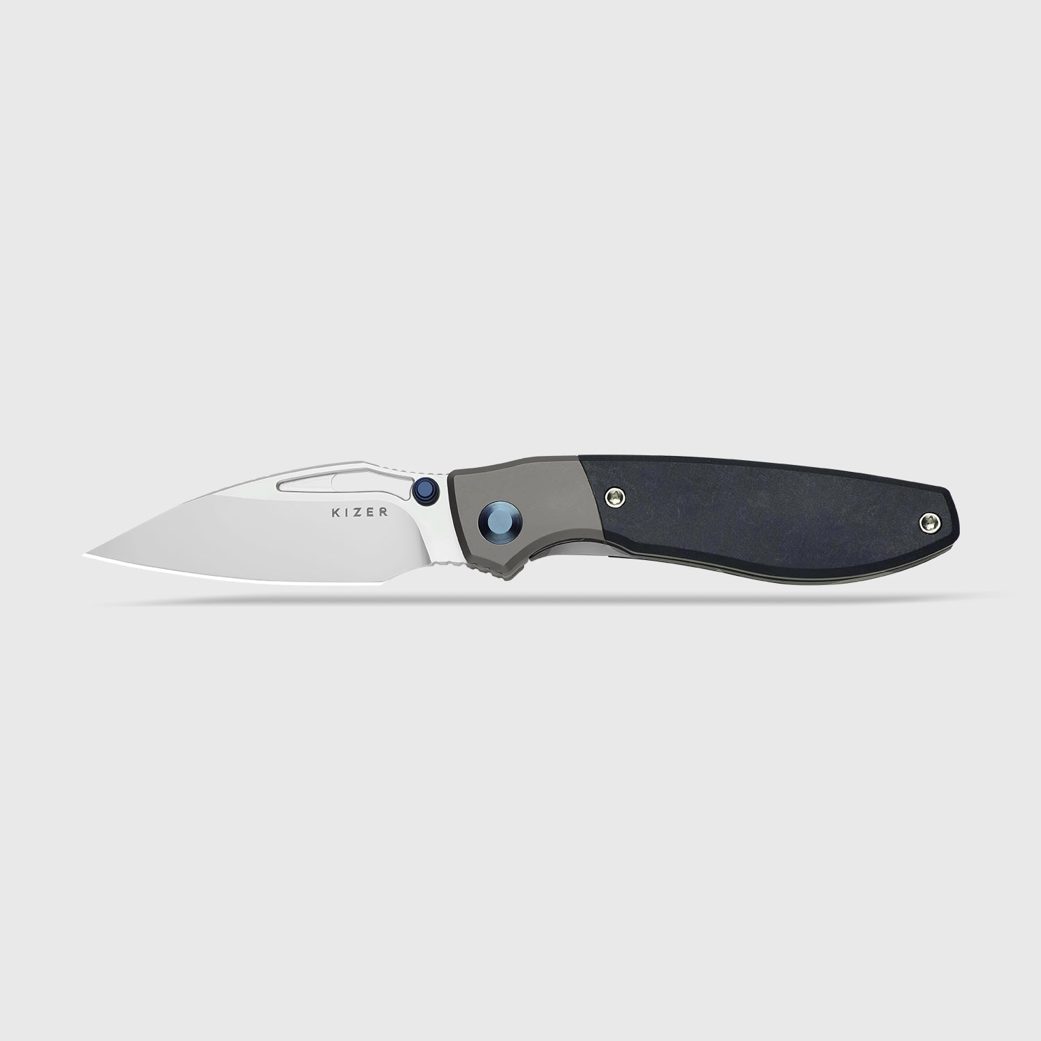Shrike 2.74 inch S45VN Titanium & Richlite Ki3746A3-Kizer