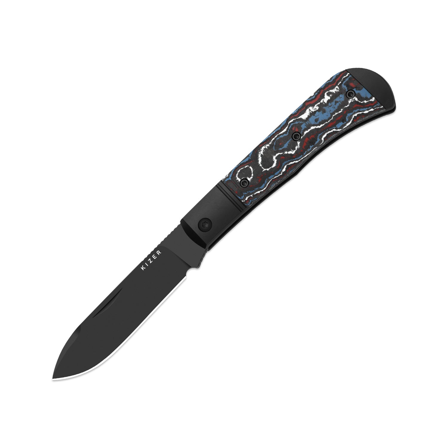 Trestle D 2.95 inch S90V Aluminum & Fat Carbon Ki3760A1-Kizer