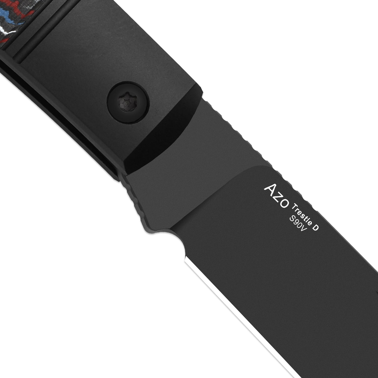Trestle D 2.95 inch S90V Aluminum & Fat Carbon Ki3760A1-Kizer