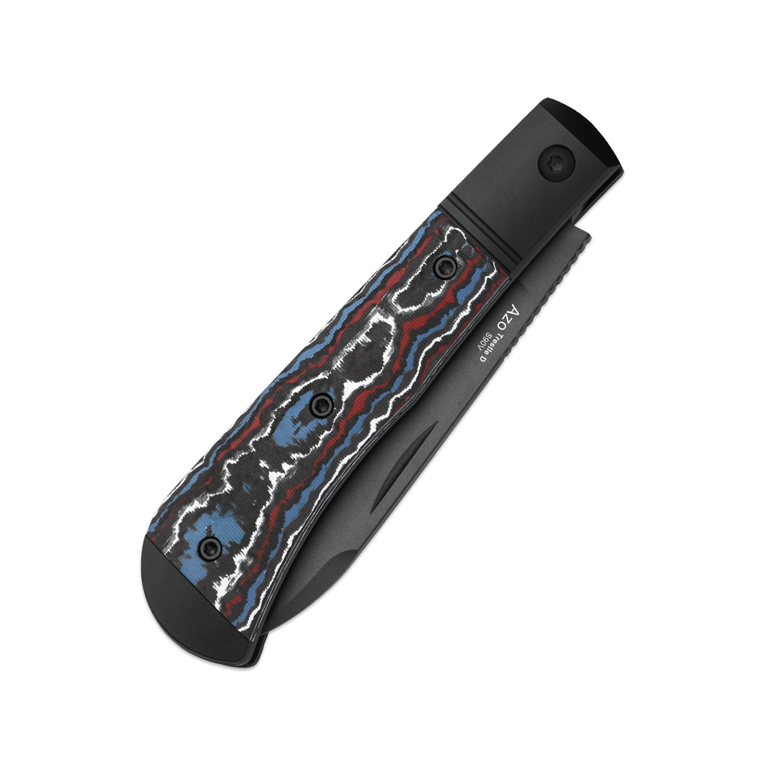 Trestle D 2.95 inch S90V Aluminum & Fat Carbon Ki3760A1-Kizer